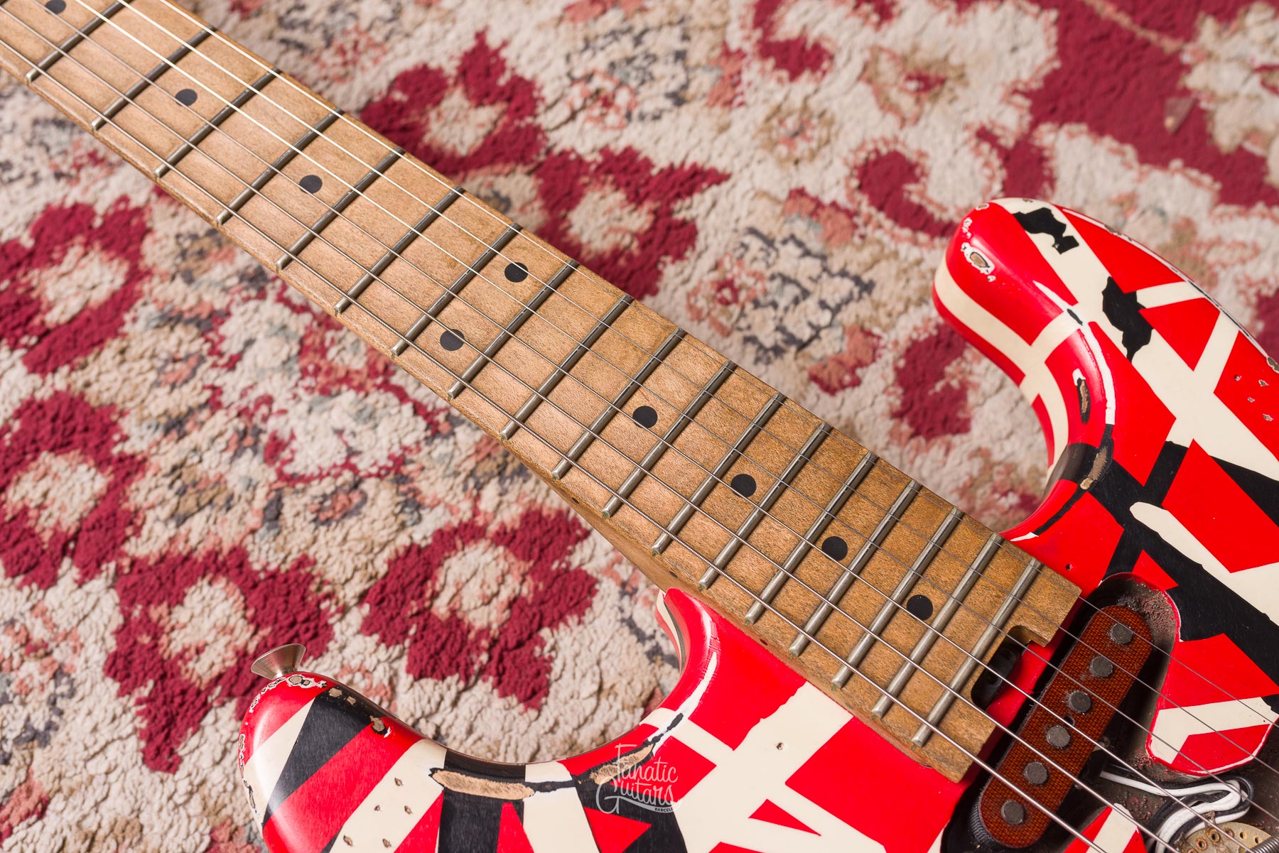 EVH Striped Series Frankenstein Frankie #EVH2105498 Second Hand