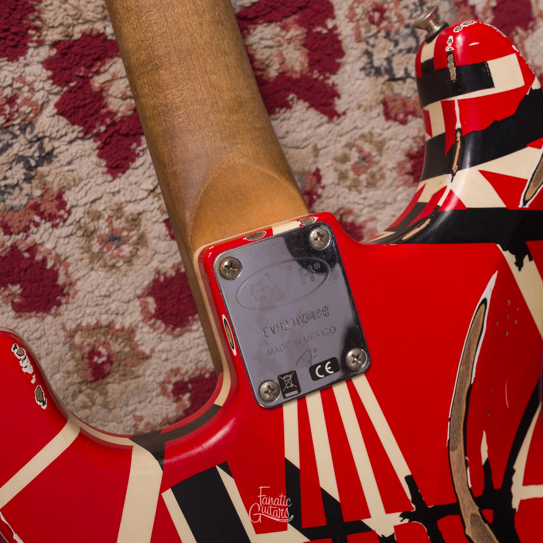 EVH Striped Series Frankenstein Frankie #EVH2105498 Second Hand