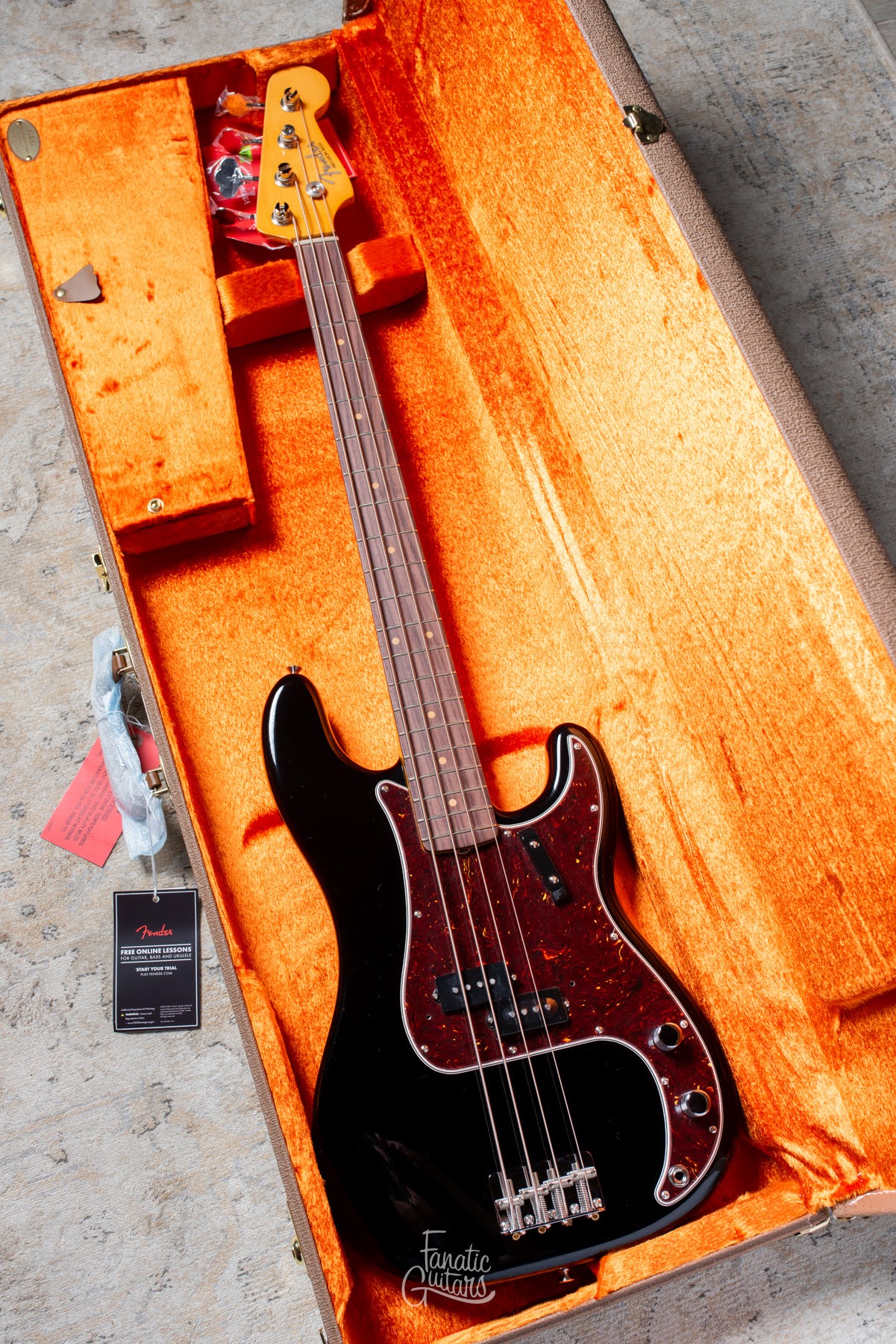 Fender American Vintage II 1960 Precision Bass - Black