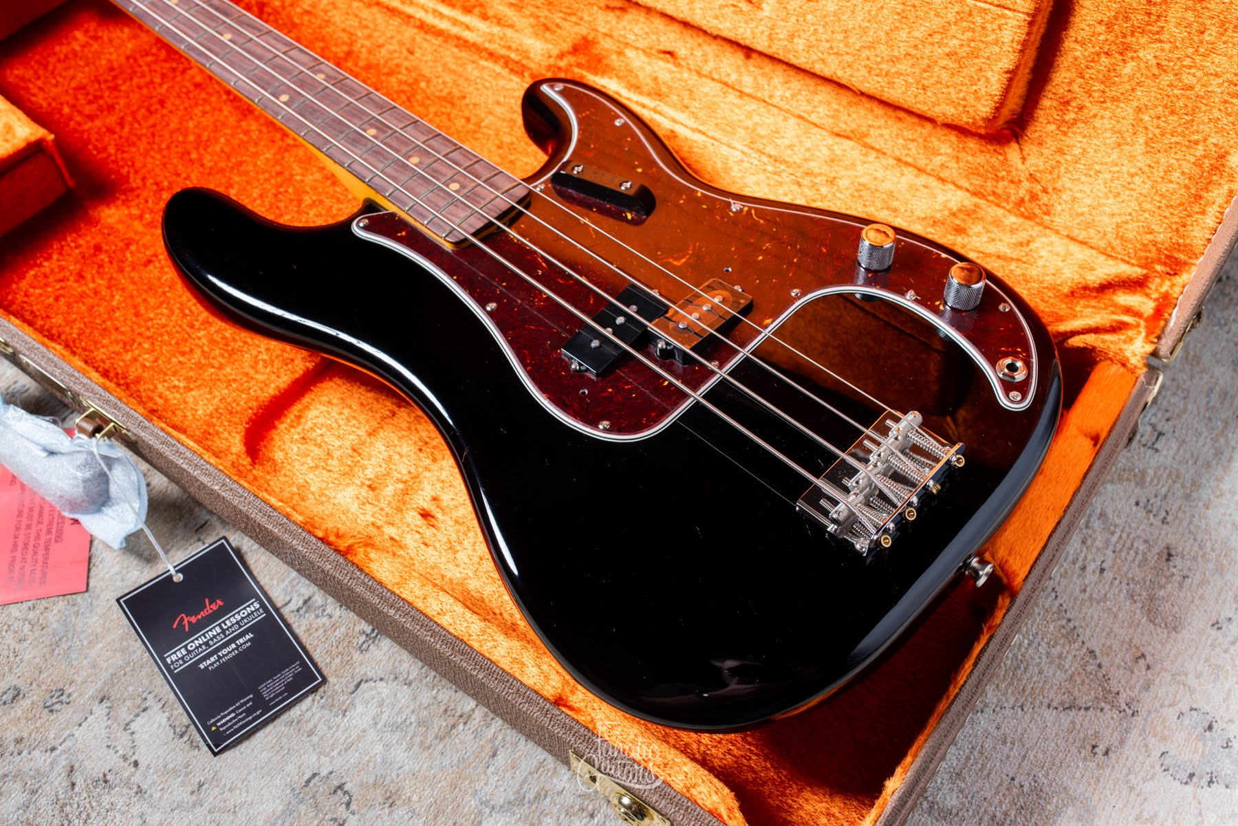 Fender American Vintage II 1960 Precision Bass - Black