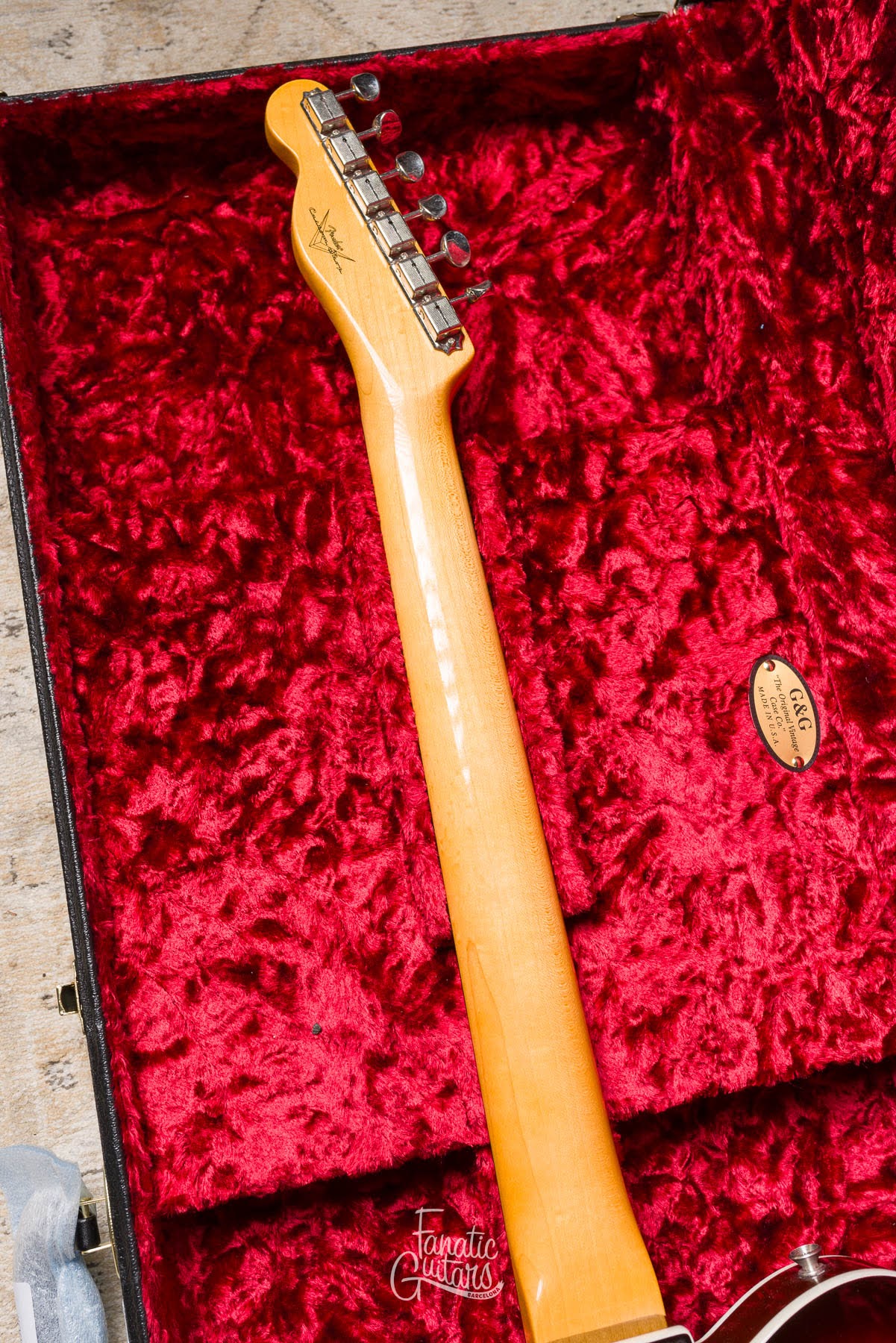 Fender Custom Shop Vintage Custom Telecaster 1959 - Chocolate 3-Tone Sunburst