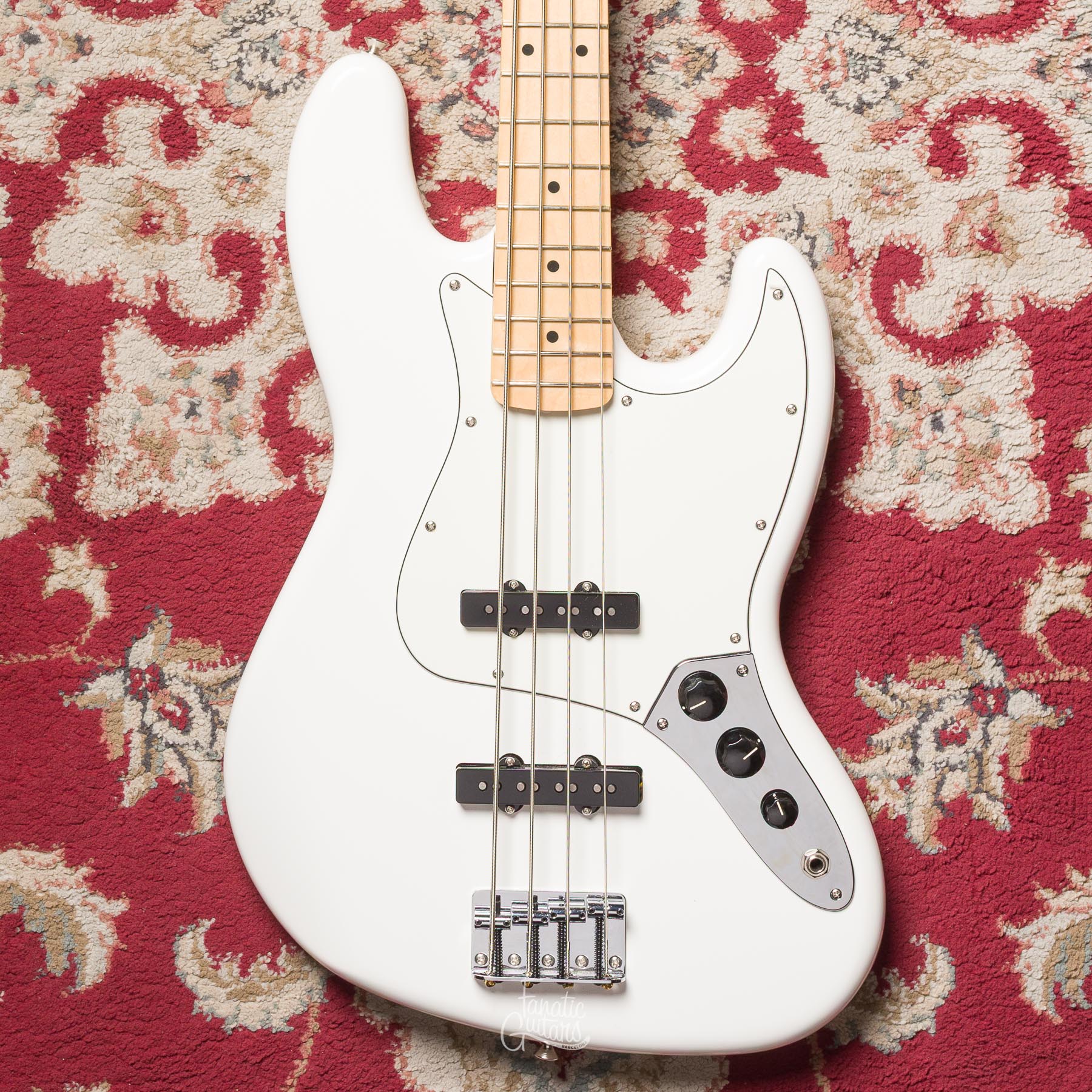 Fender Player Jazz Bass Pearl White #MX23120326 Segunda Mano