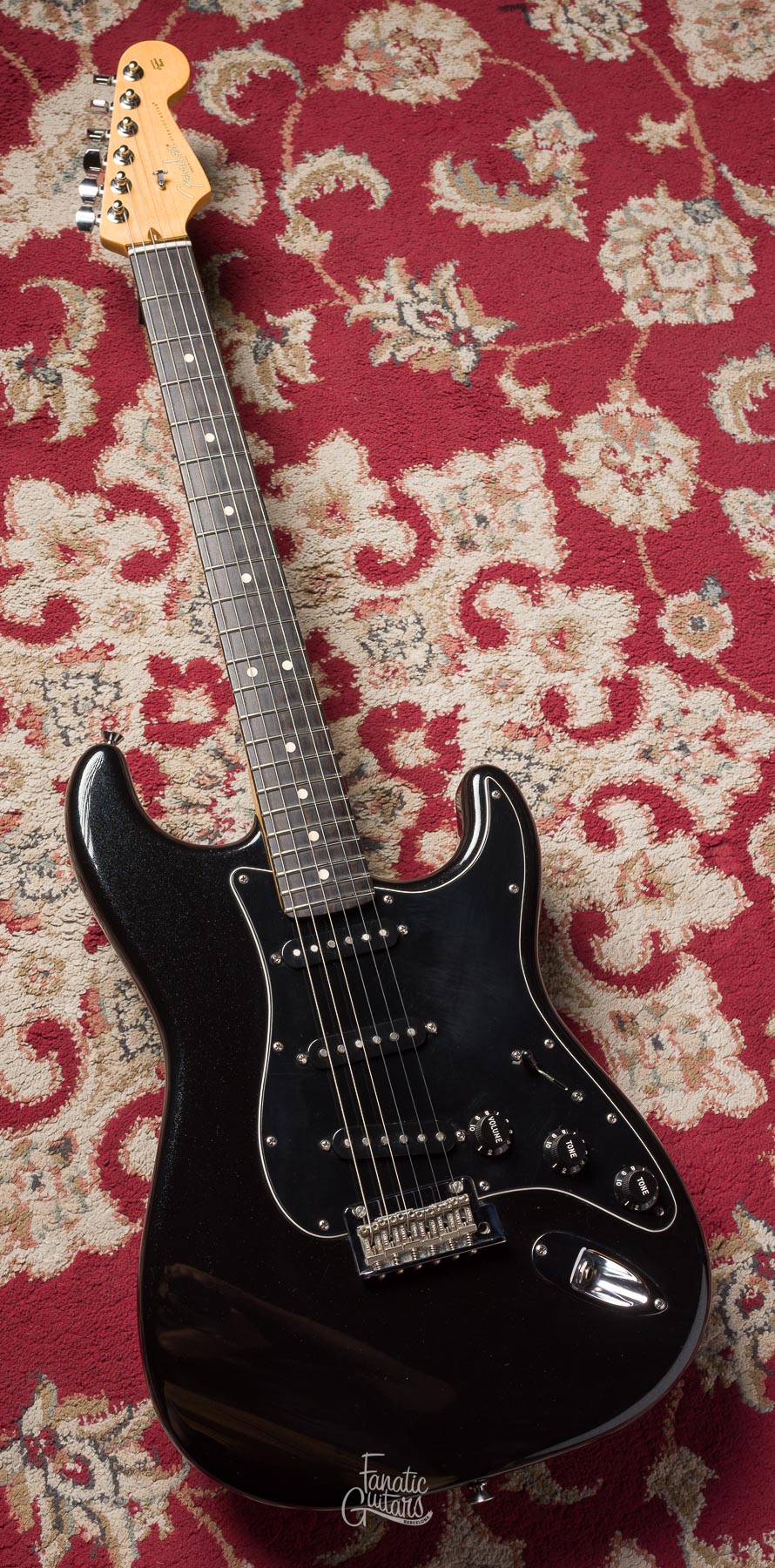 Fender American Standard Blackout Stratocaster - Mystic Black #US14104650 Segunda Mano
