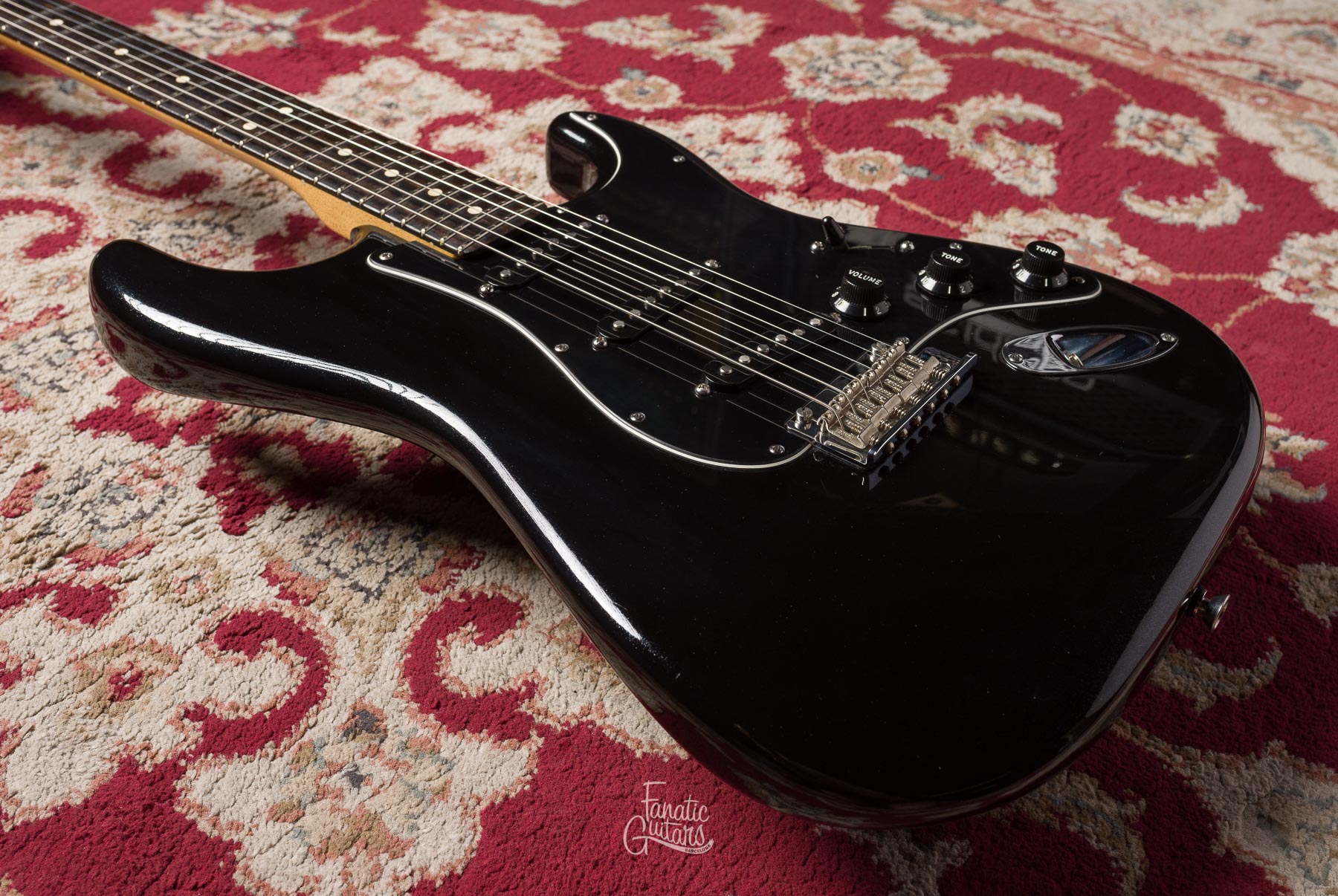 Fender American Standard Blackout Stratocaster - Mystic Black #US14104650 Segunda Mano