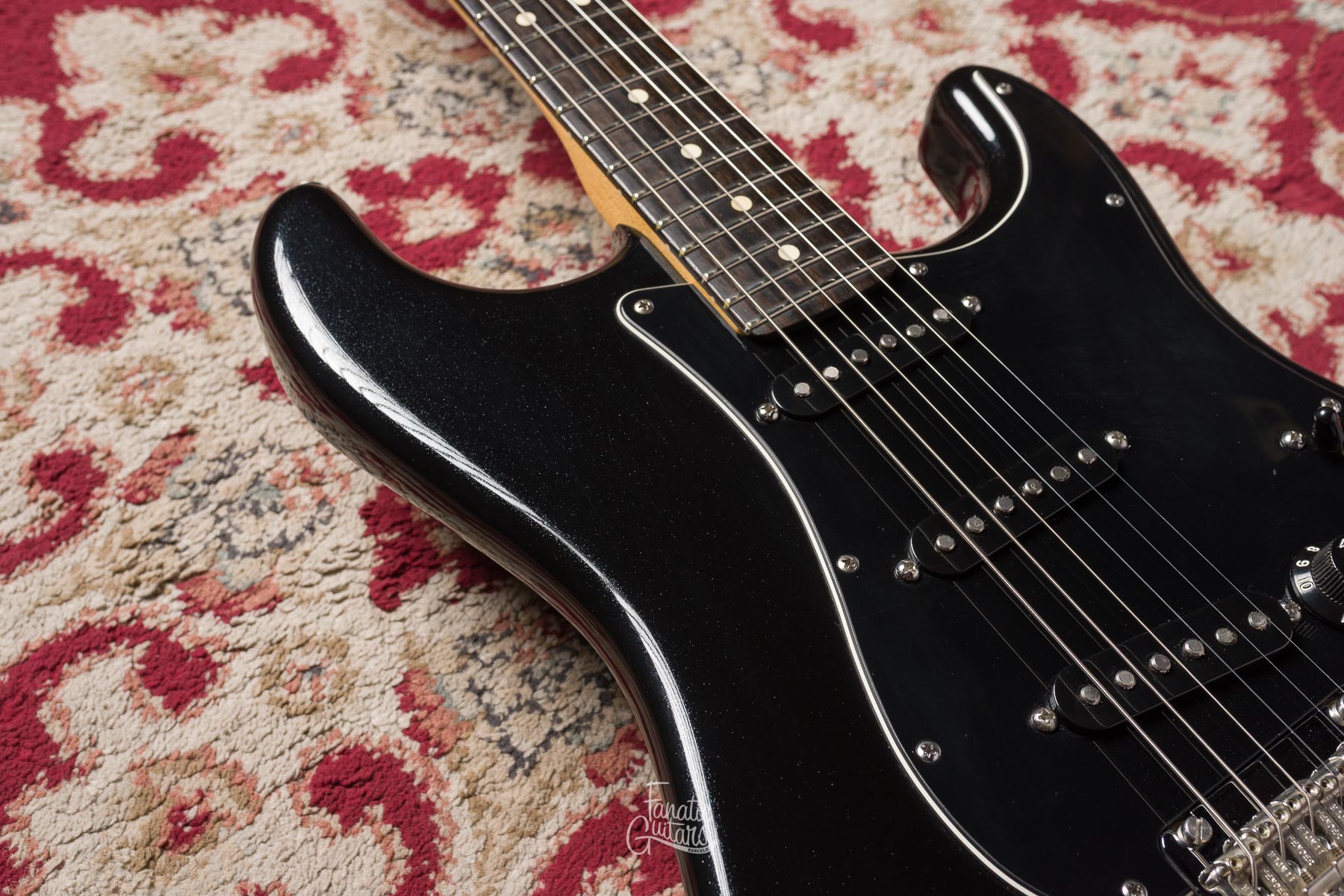 Fender American Standard Blackout Stratocaster - Mystic Black #US14104650 Segunda Mano