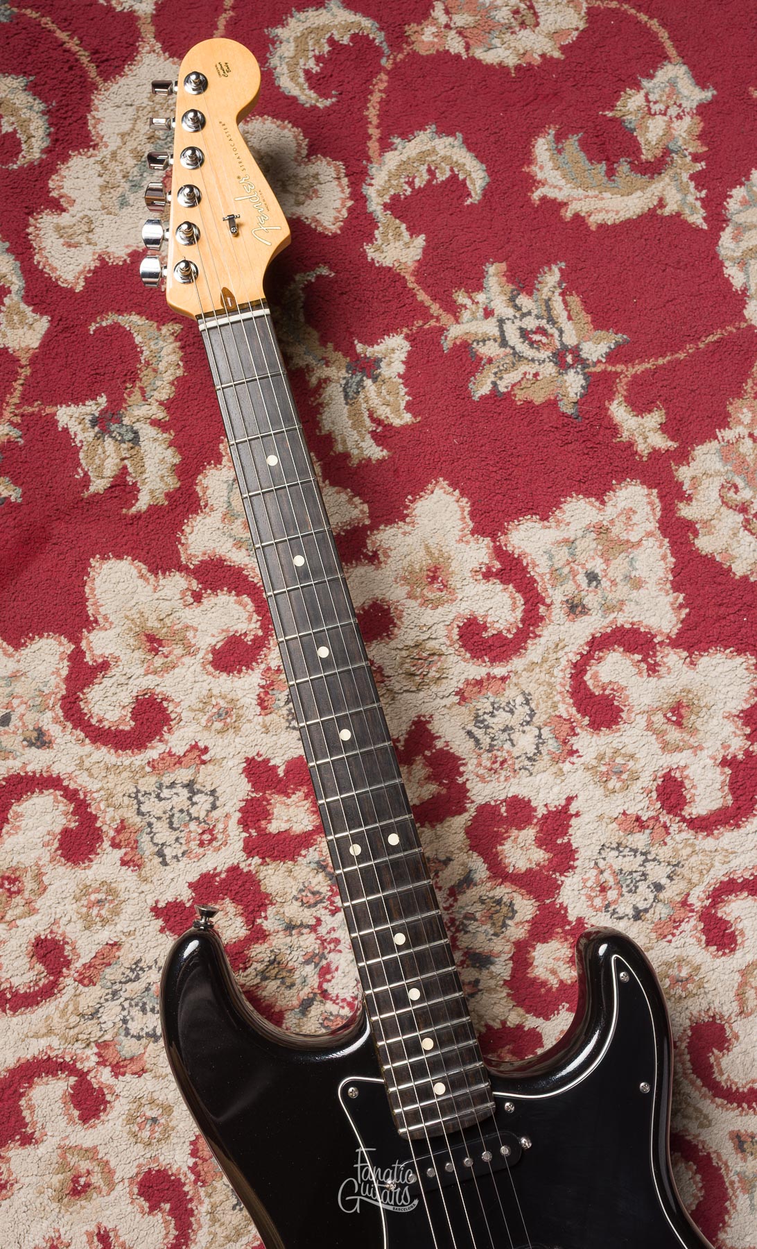 Fender American Standard Blackout Stratocaster - Mystic Black #US14104650 Segunda Mano