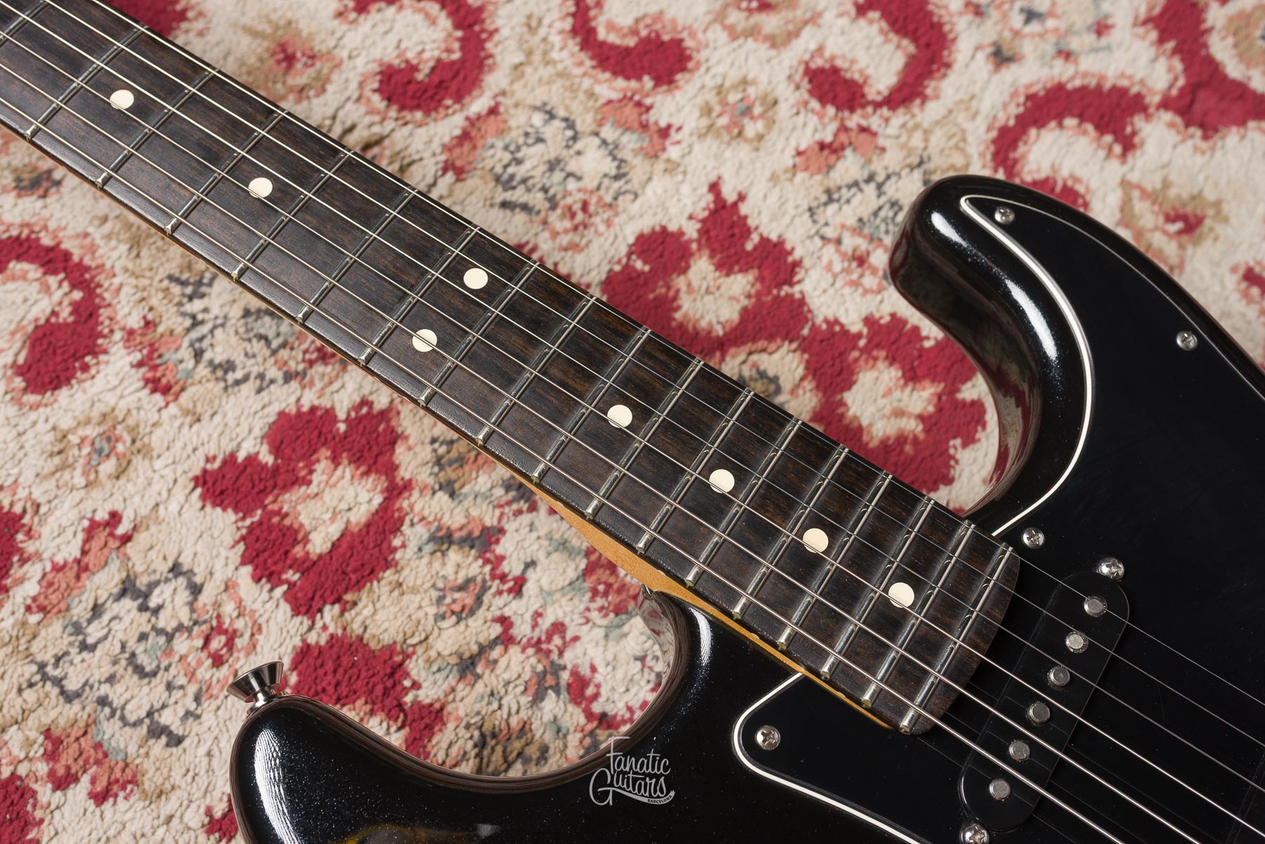 Fender American Standard Blackout Stratocaster - Mystic Black #US14104650 Segunda Mano
