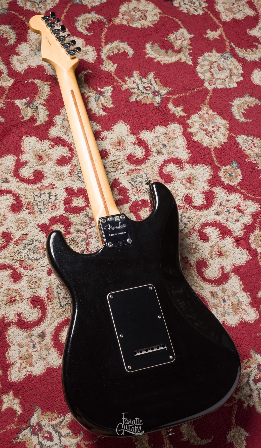 Fender American Standard Blackout Stratocaster - Mystic Black #US14104650 Segunda Mano