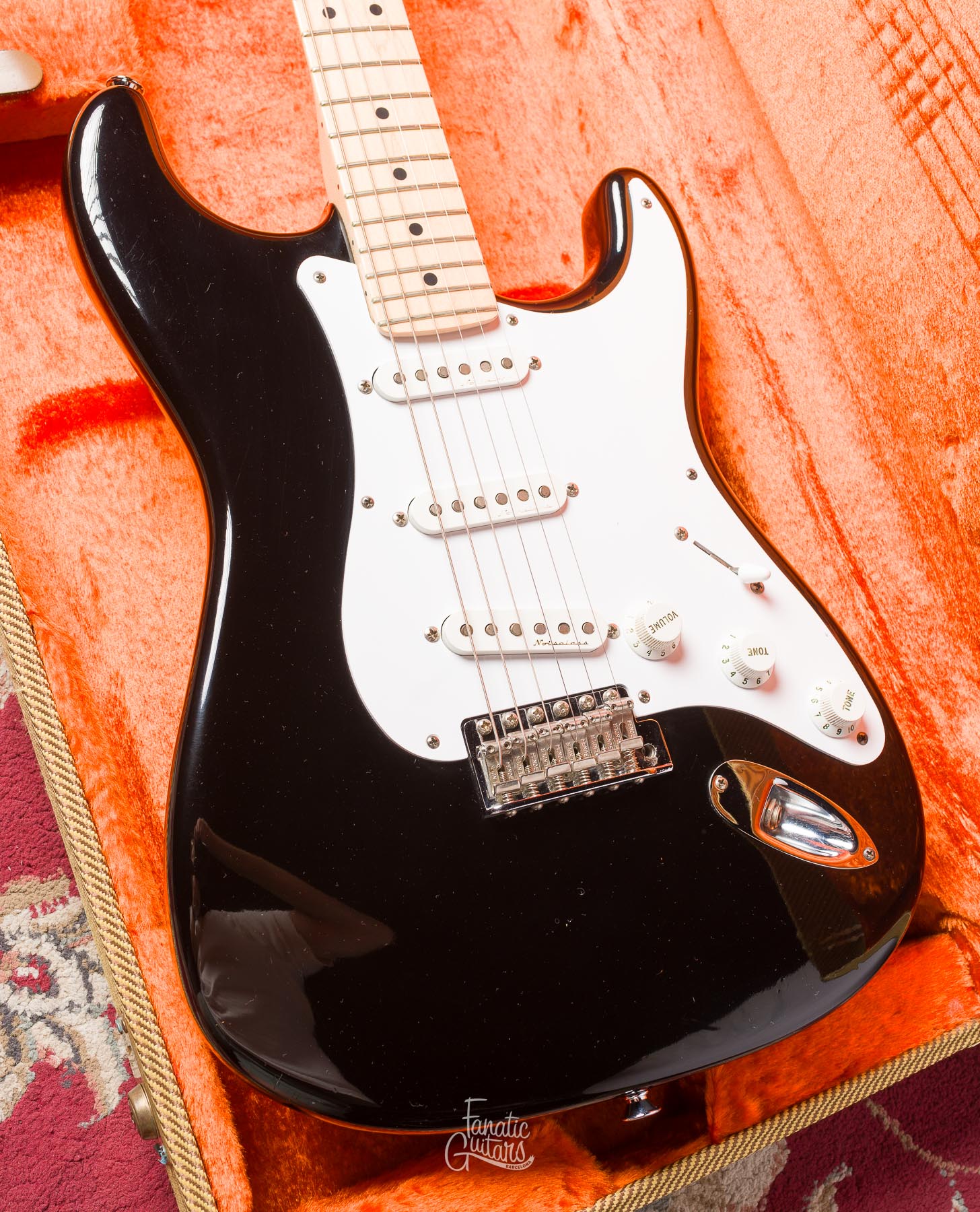Fender Eric Clapton Stratocaster "Blackie" - Black #US10211880 Segunda Mano