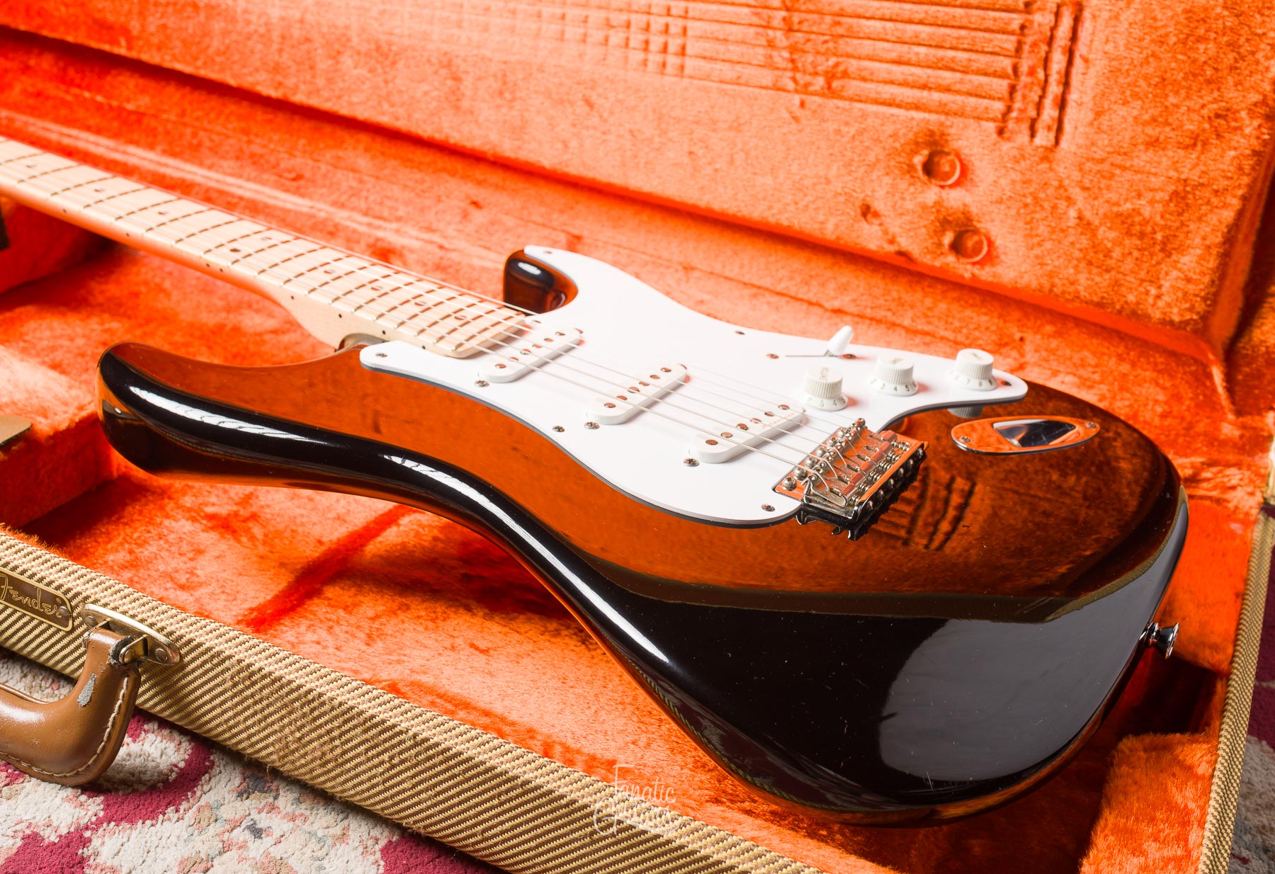Fender Eric Clapton Stratocaster "Blackie" - Black #US10211880 Segunda Mano