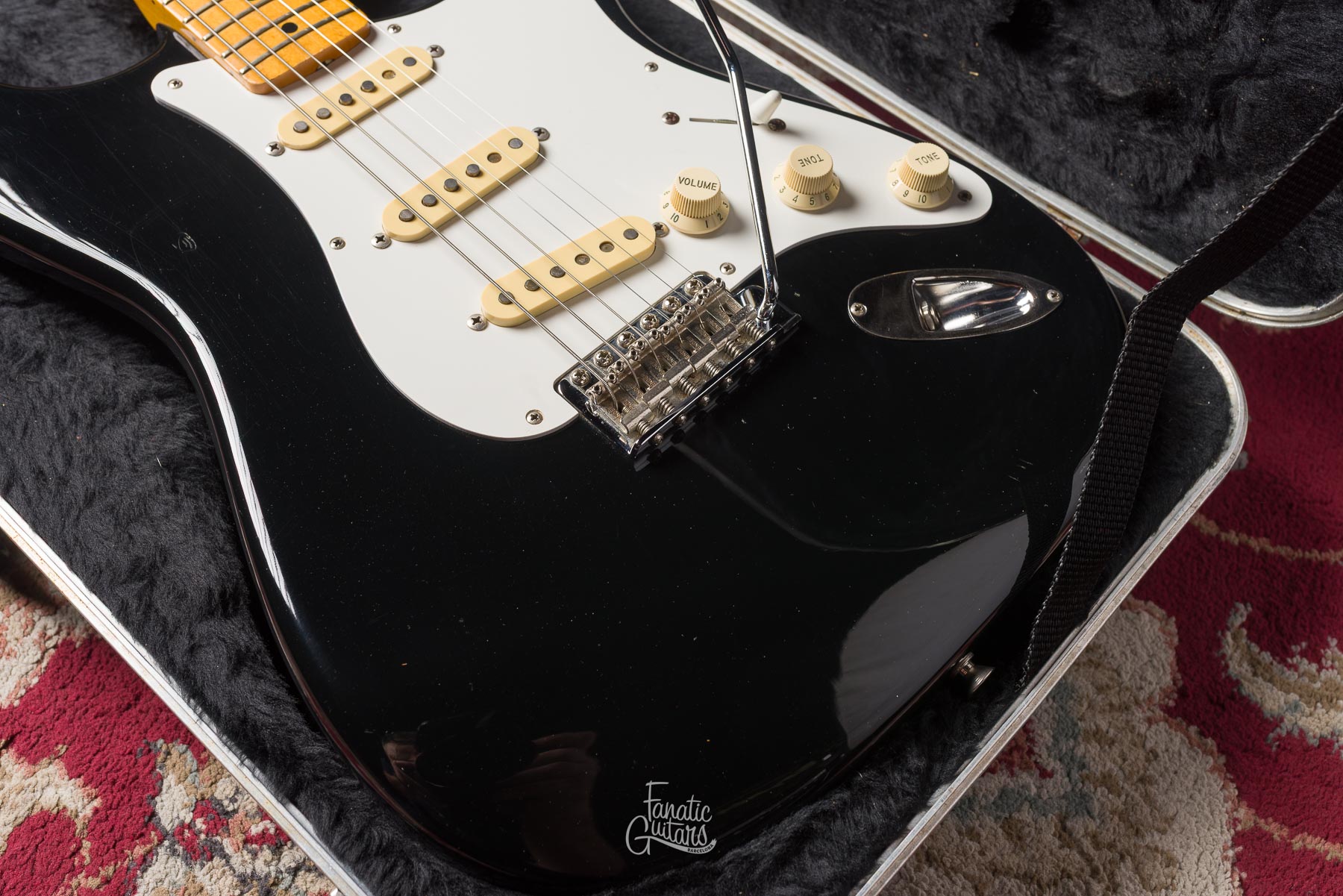 Fender Stratocaster Japan 2006 - Black #S062267 Second Hand