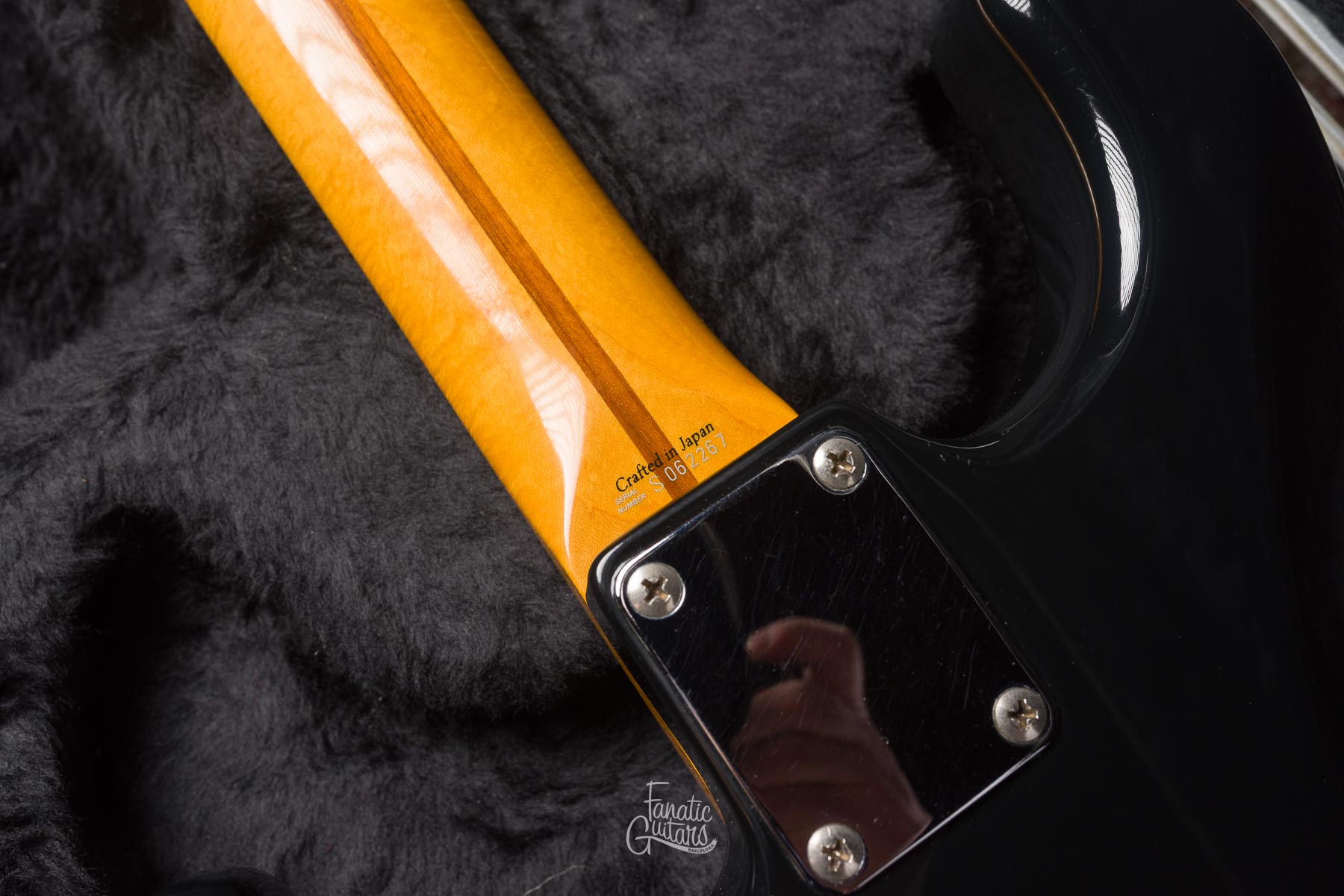 Fender Stratocaster Japan 2006 - Black #S062267 Second Hand