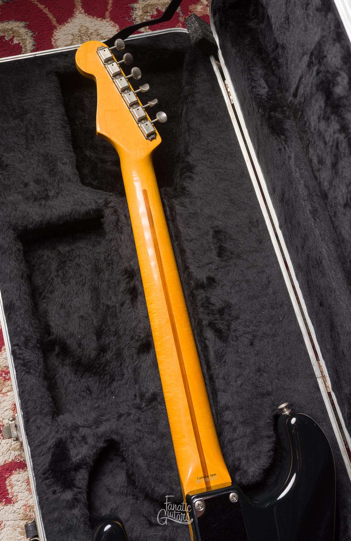 Fender Stratocaster Japan 2006 - Black #S062267 Second Hand