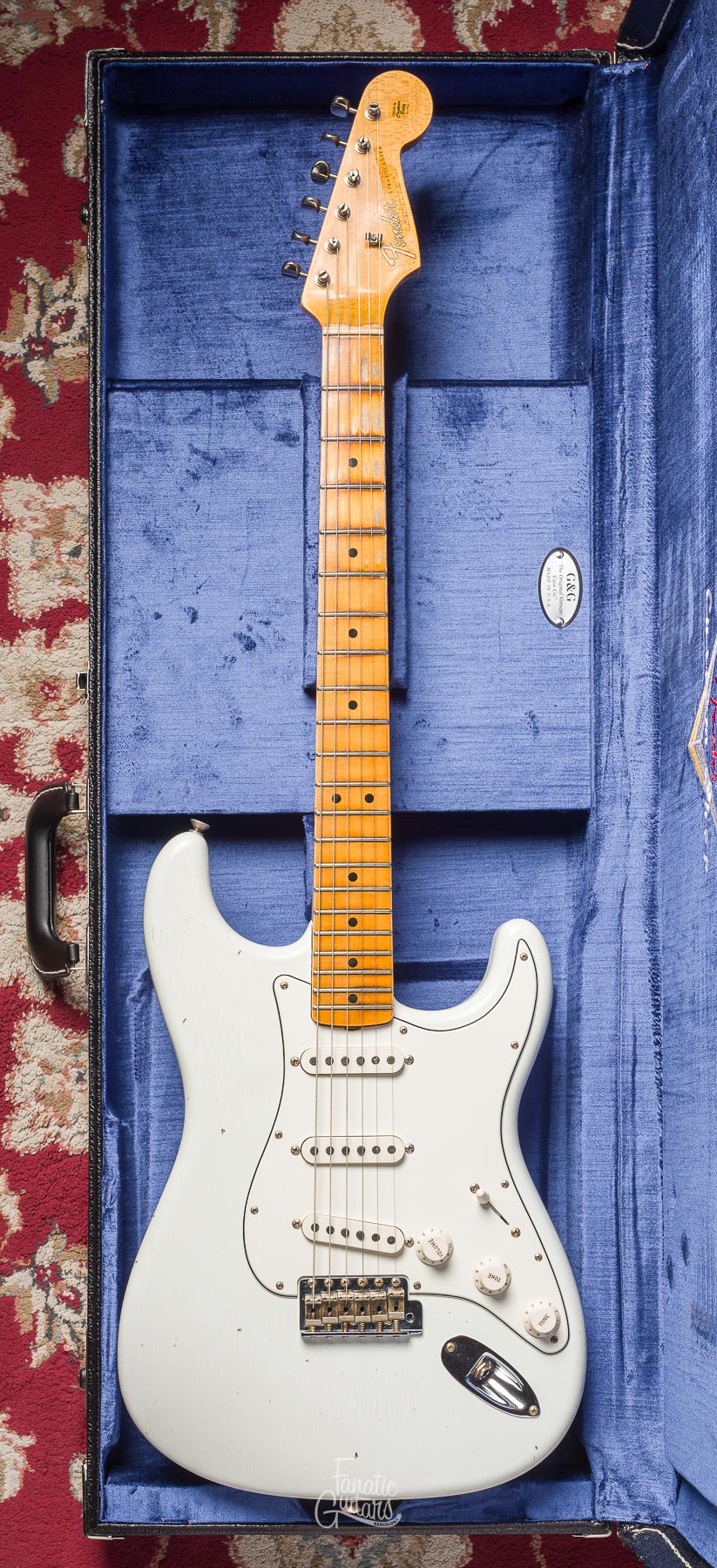 Fender Custom Shop LTD 69 Stratocaster Journeyman Relic - Olympic White #CZ563780 Second Hand