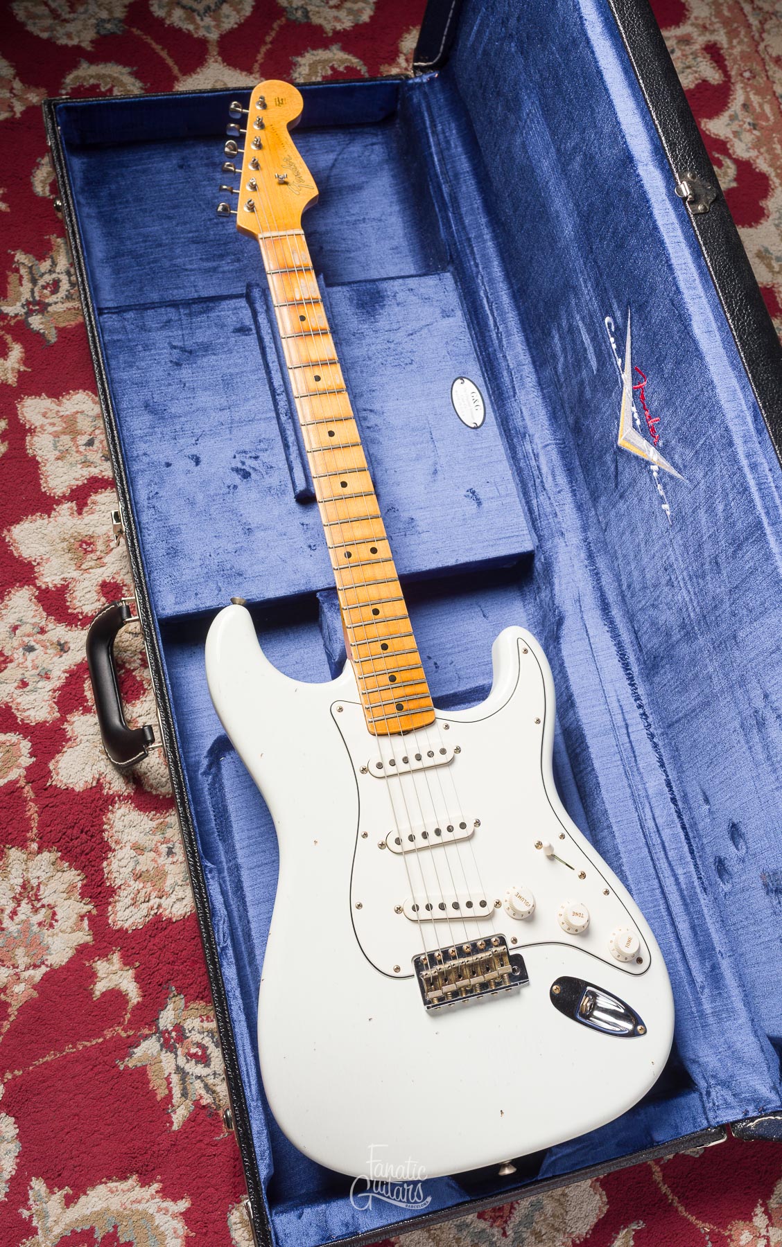 Fender Custom Shop LTD 69 Stratocaster Journeyman Relic - Olympic White #CZ563780 Second Hand