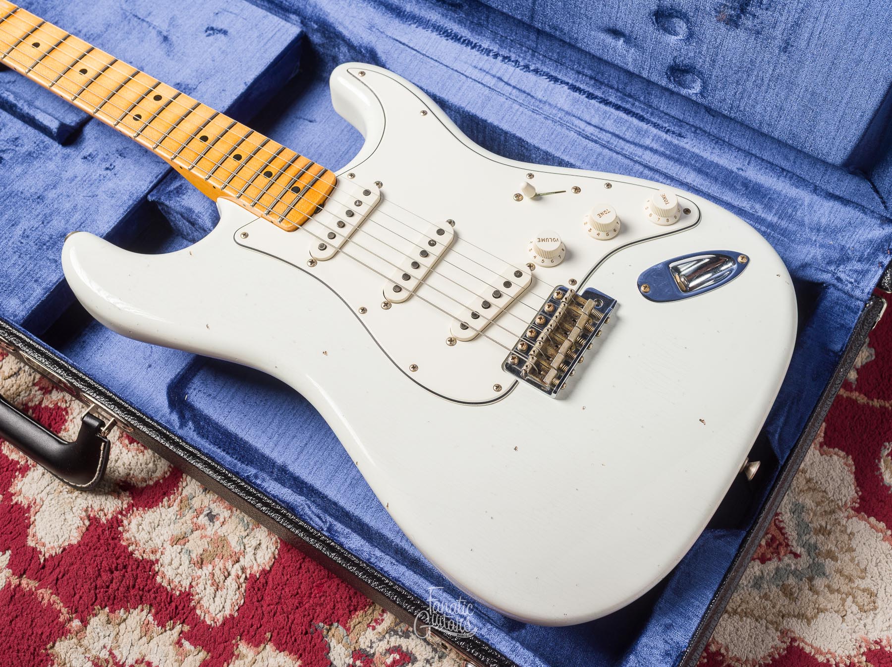 Fender Custom Shop LTD 69 Stratocaster Journeyman Relic - Olympic White #CZ563780 Second Hand