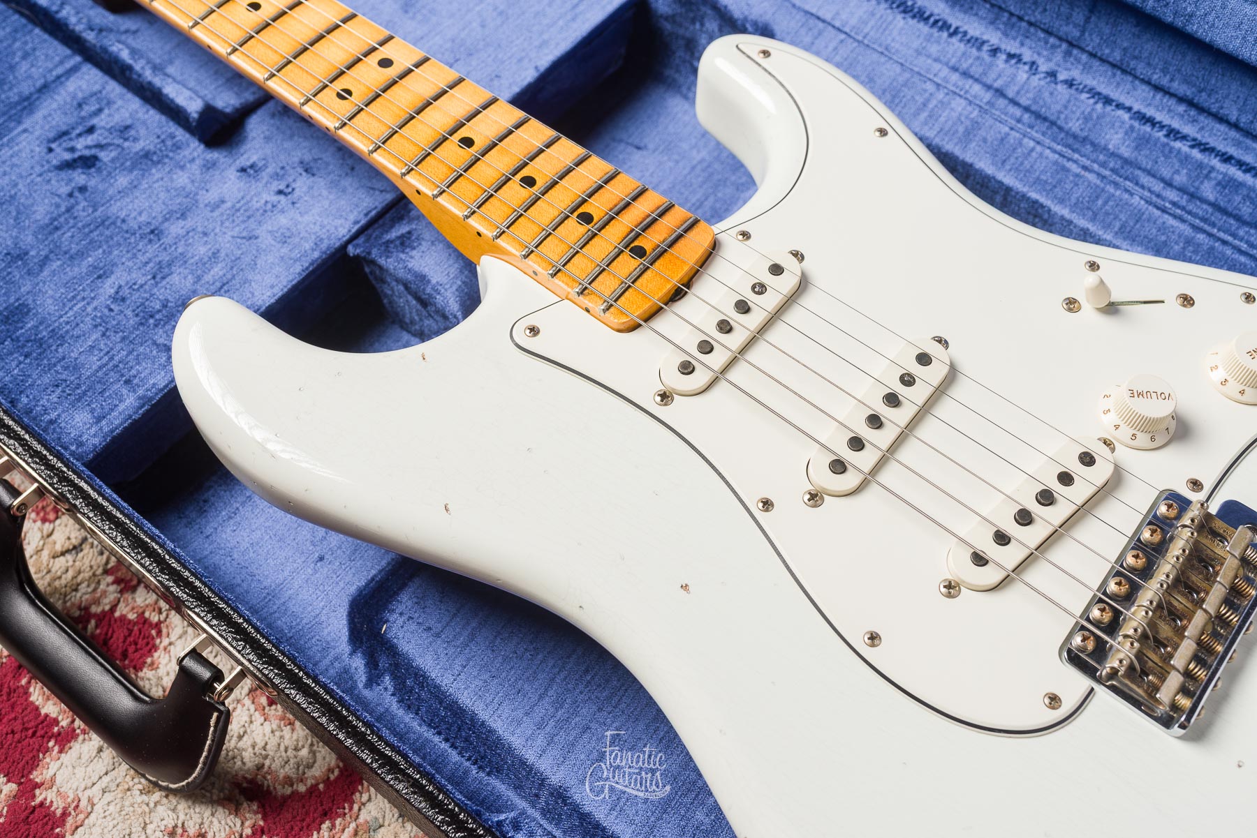 Fender Custom Shop LTD 69 Stratocaster Journeyman Relic - Olympic White #CZ563780 Second Hand