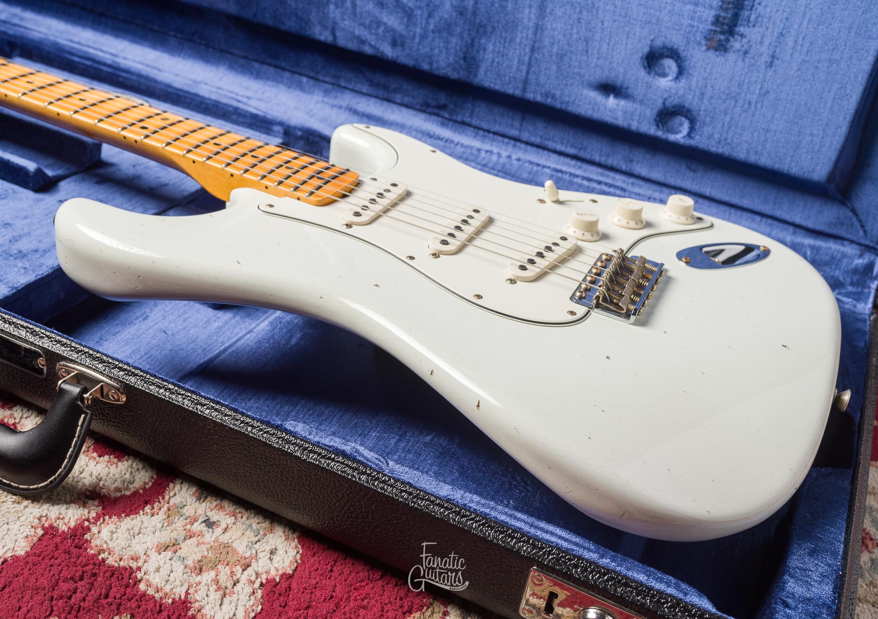 Fender Custom Shop LTD 69 Stratocaster Journeyman Relic - Olympic White #CZ563780 Second Hand