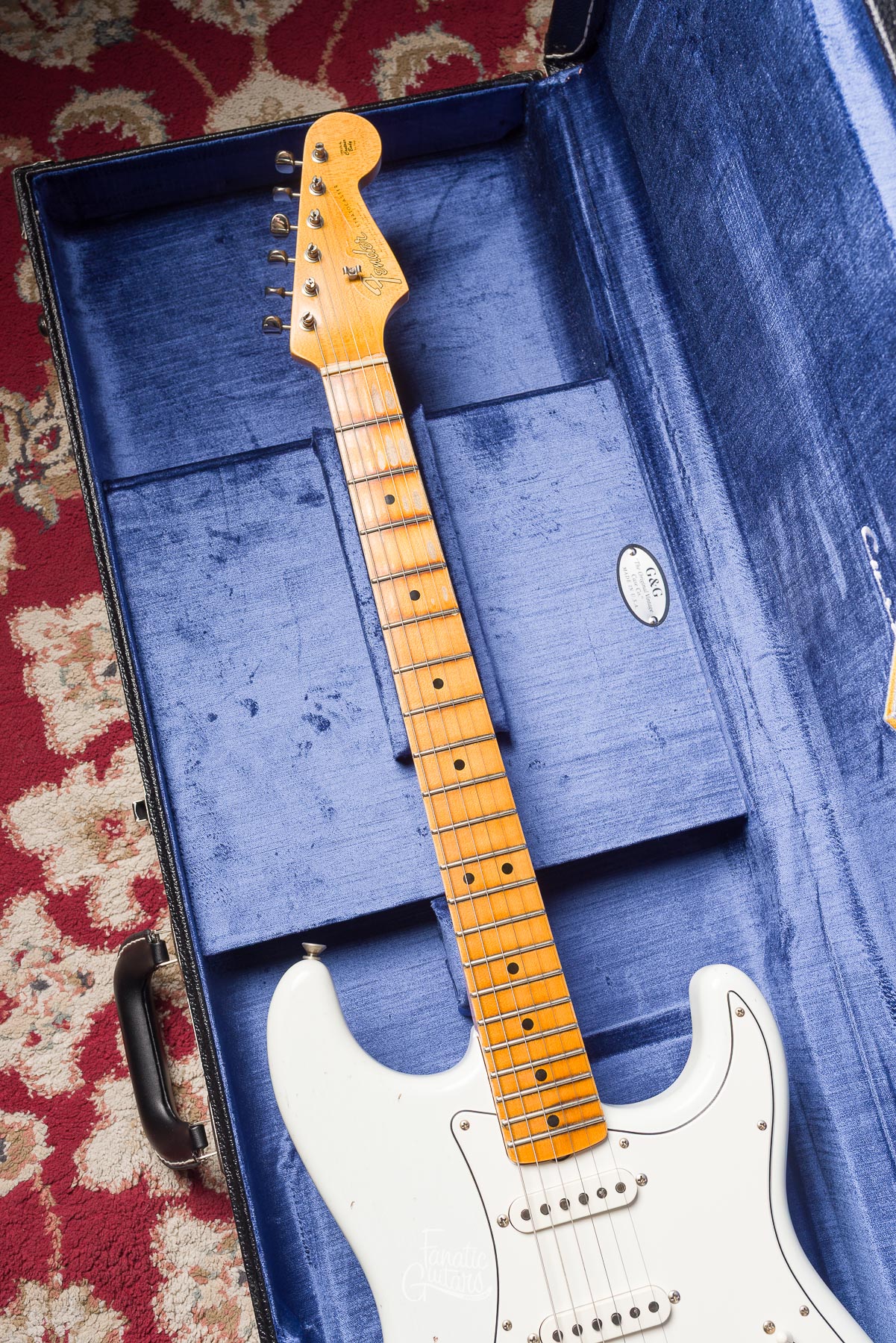 Fender Custom Shop LTD 69 Stratocaster Journeyman Relic - Olympic White #CZ563780 Second Hand