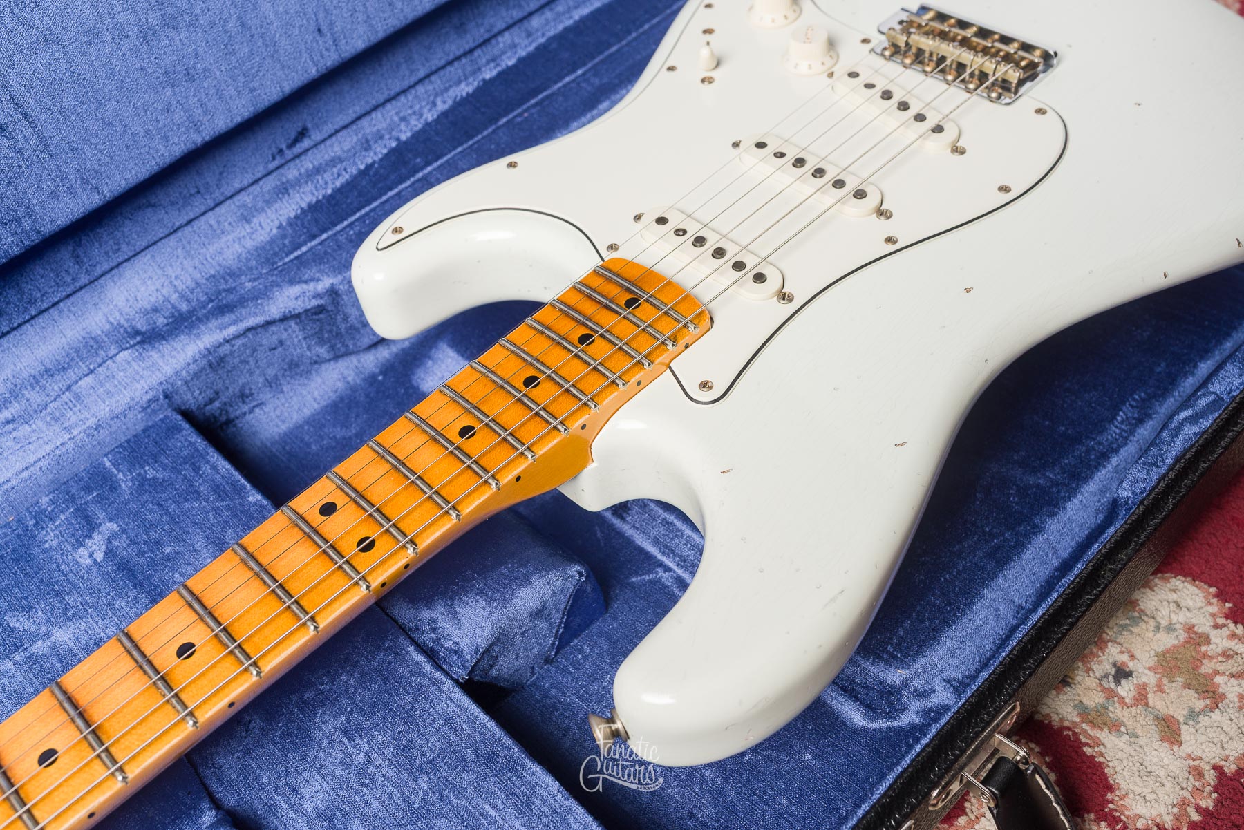 Fender Custom Shop LTD 69 Stratocaster Journeyman Relic - Olympic White #CZ563780 Second Hand