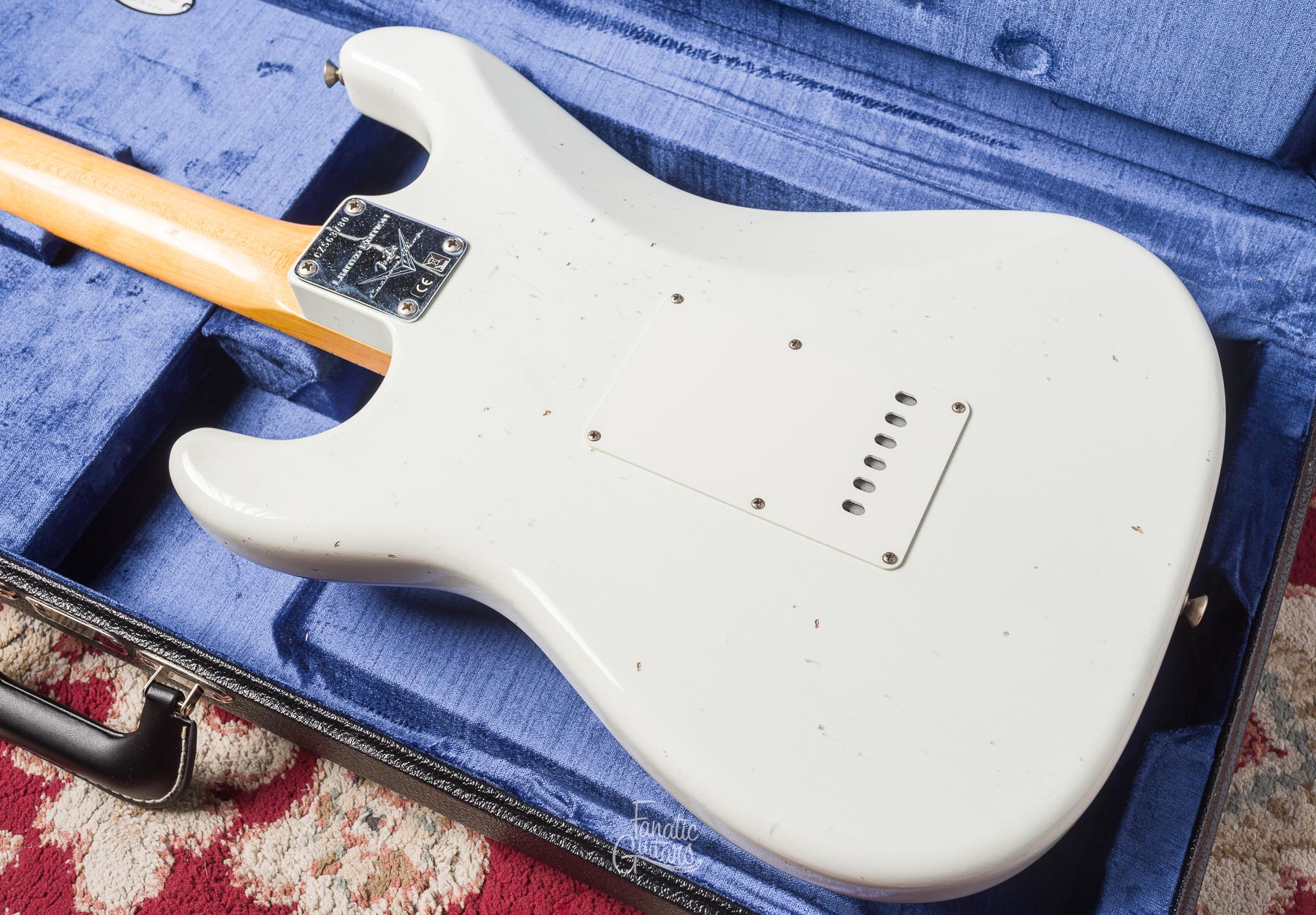 Fender Custom Shop LTD 69 Stratocaster Journeyman Relic - Olympic White #CZ563780 Second Hand