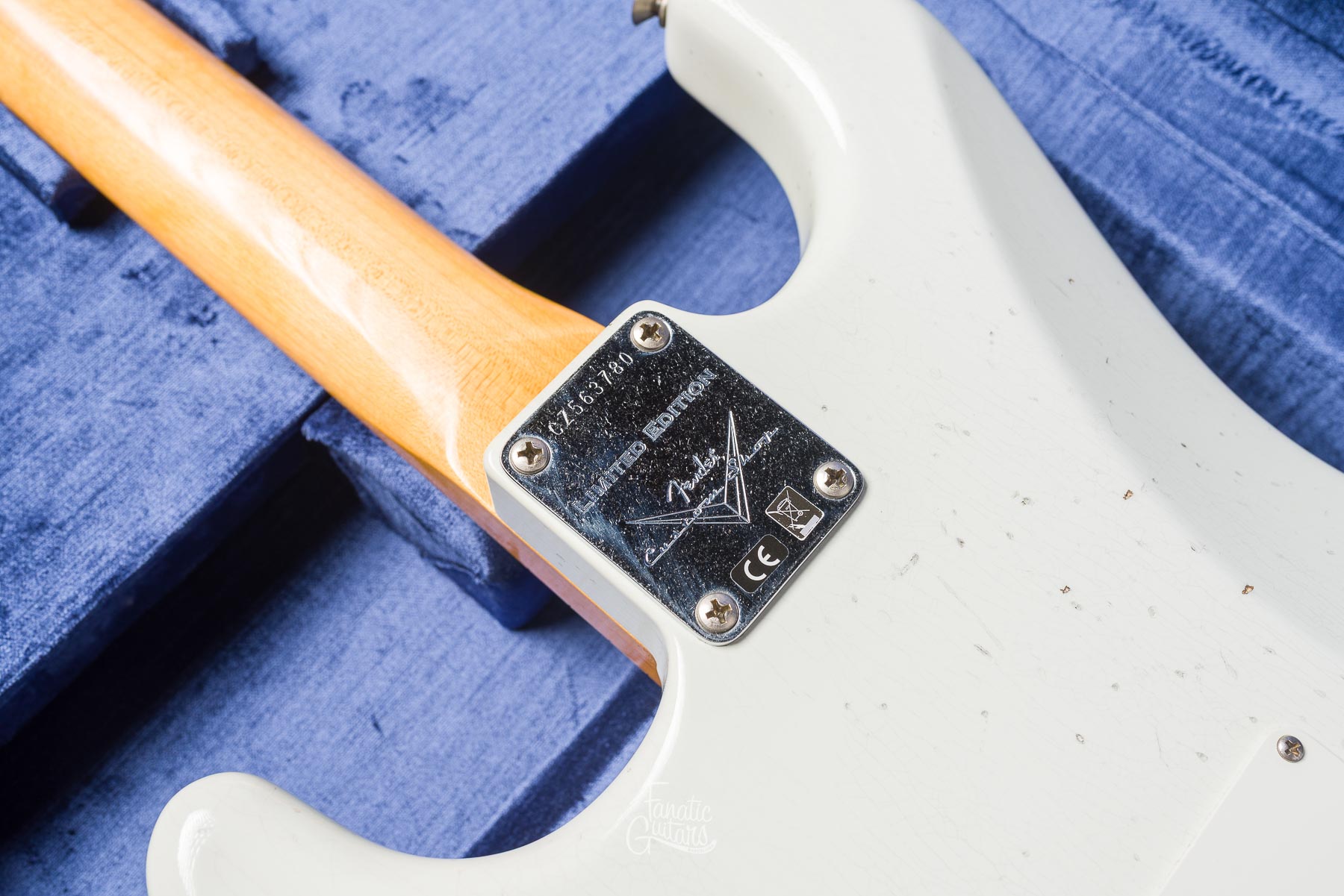 Fender Custom Shop LTD 69 Stratocaster Journeyman Relic - Olympic White #CZ563780 Second Hand