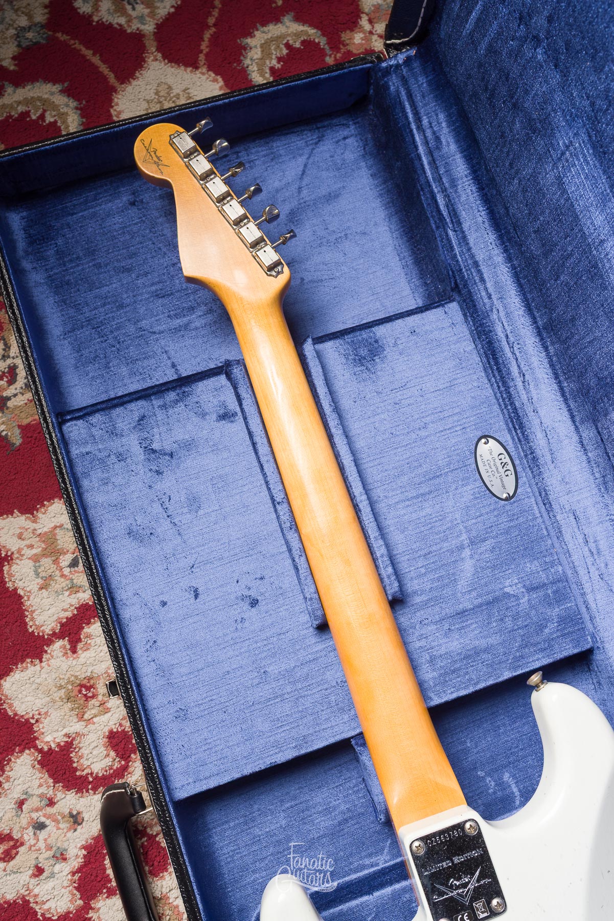 Fender Custom Shop LTD 69 Stratocaster Journeyman Relic - Olympic White #CZ563780 Second Hand