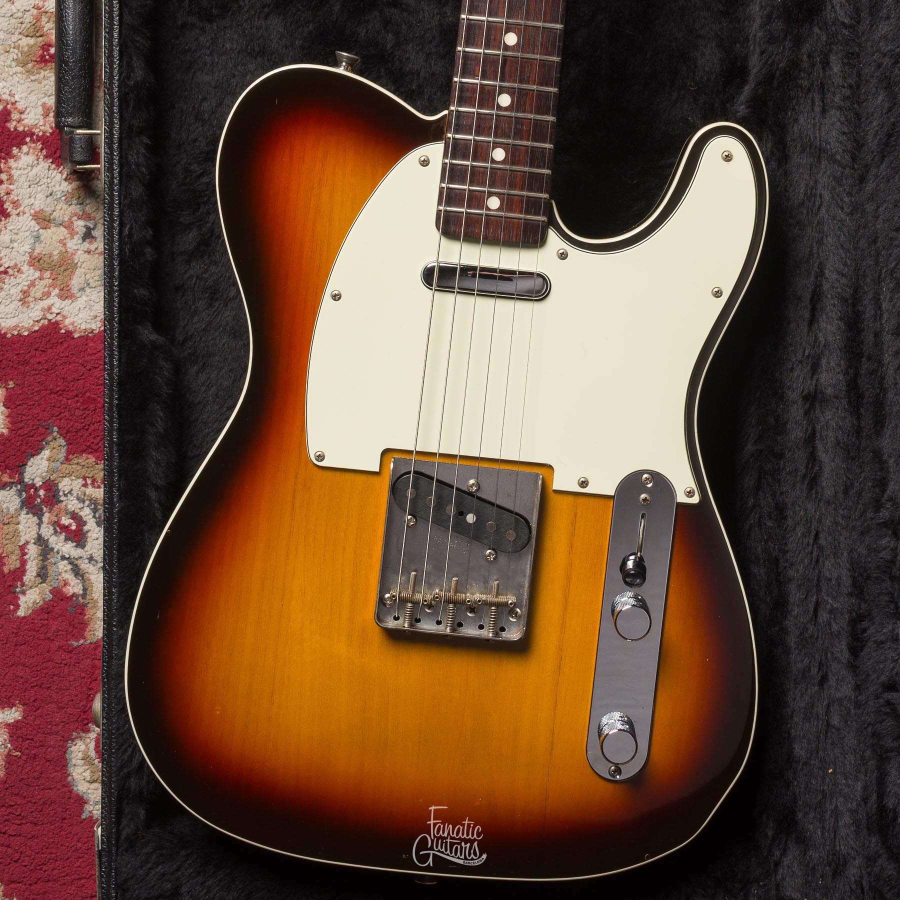 Fender Telecaster Custom MIJ - 3-Tone Sunburst #T026703 Second Hand