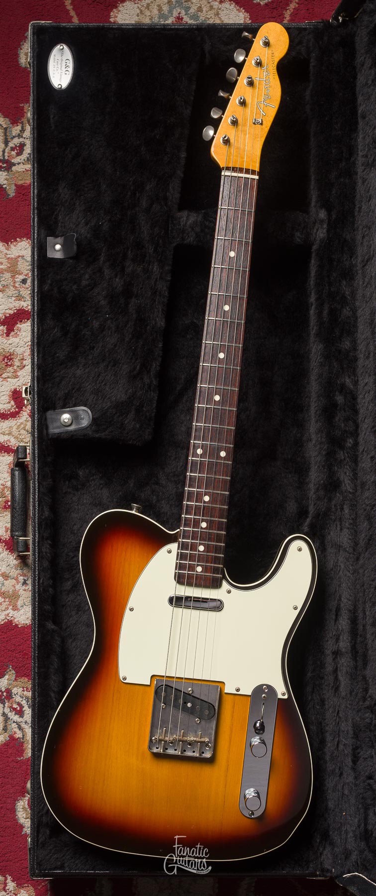 Fender Telecaster Custom MIJ - 3-Tone Sunburst #T026703 Second Hand