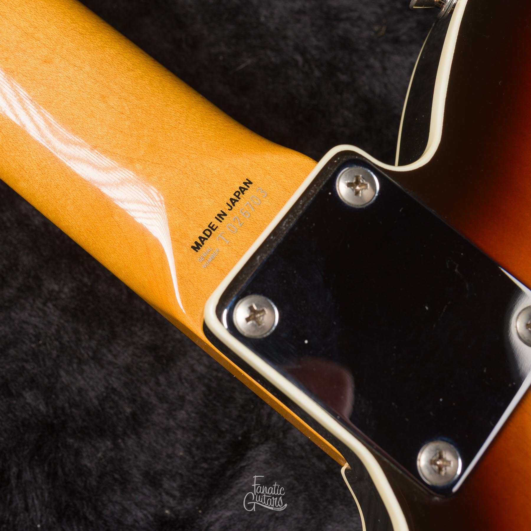 Fender Telecaster Custom MIJ - 3-Tone Sunburst #T026703 Second Hand