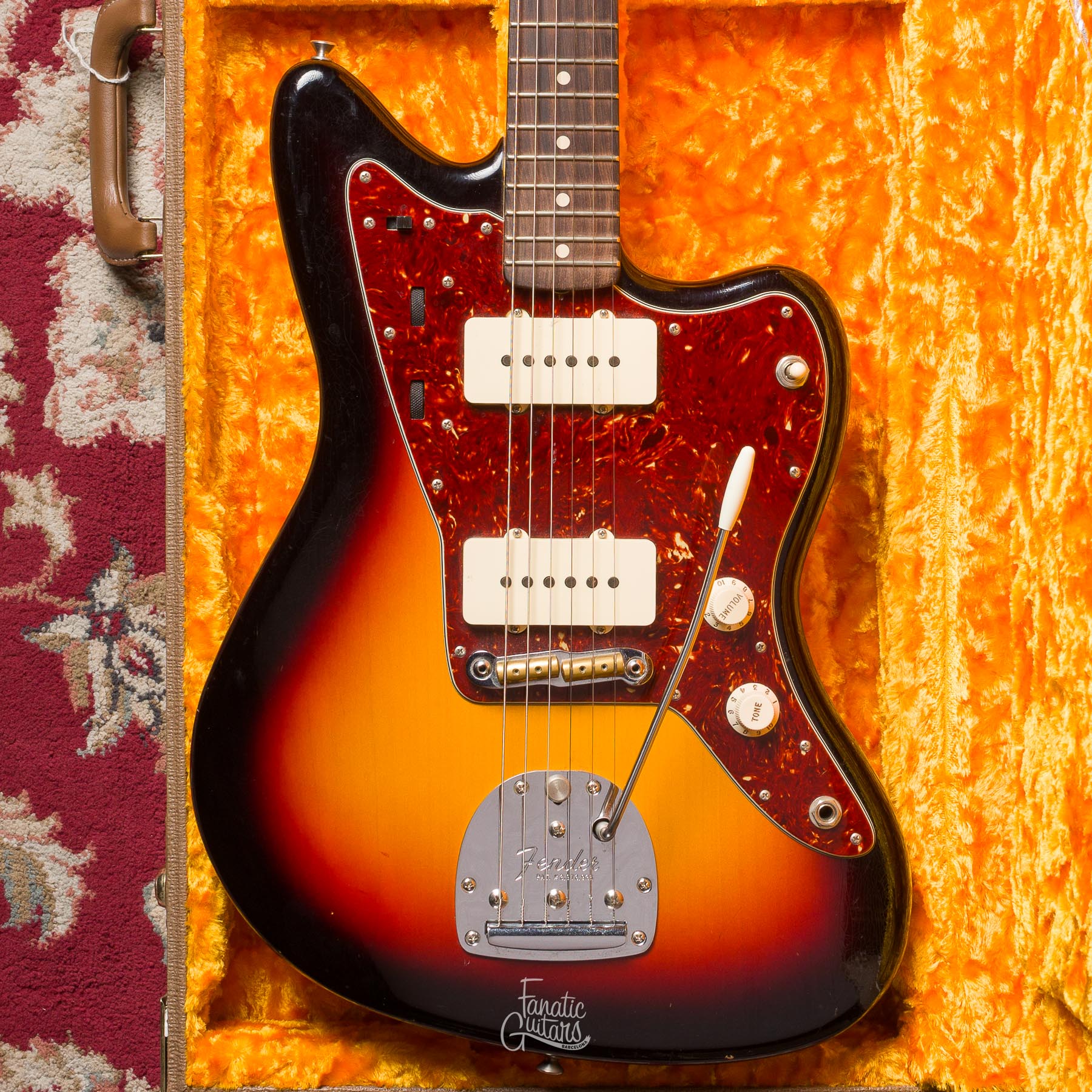 Fender Custom Shop Jazzmaster 62' LCC - 3-Tone Sunburst #R89079 Segunda Mano