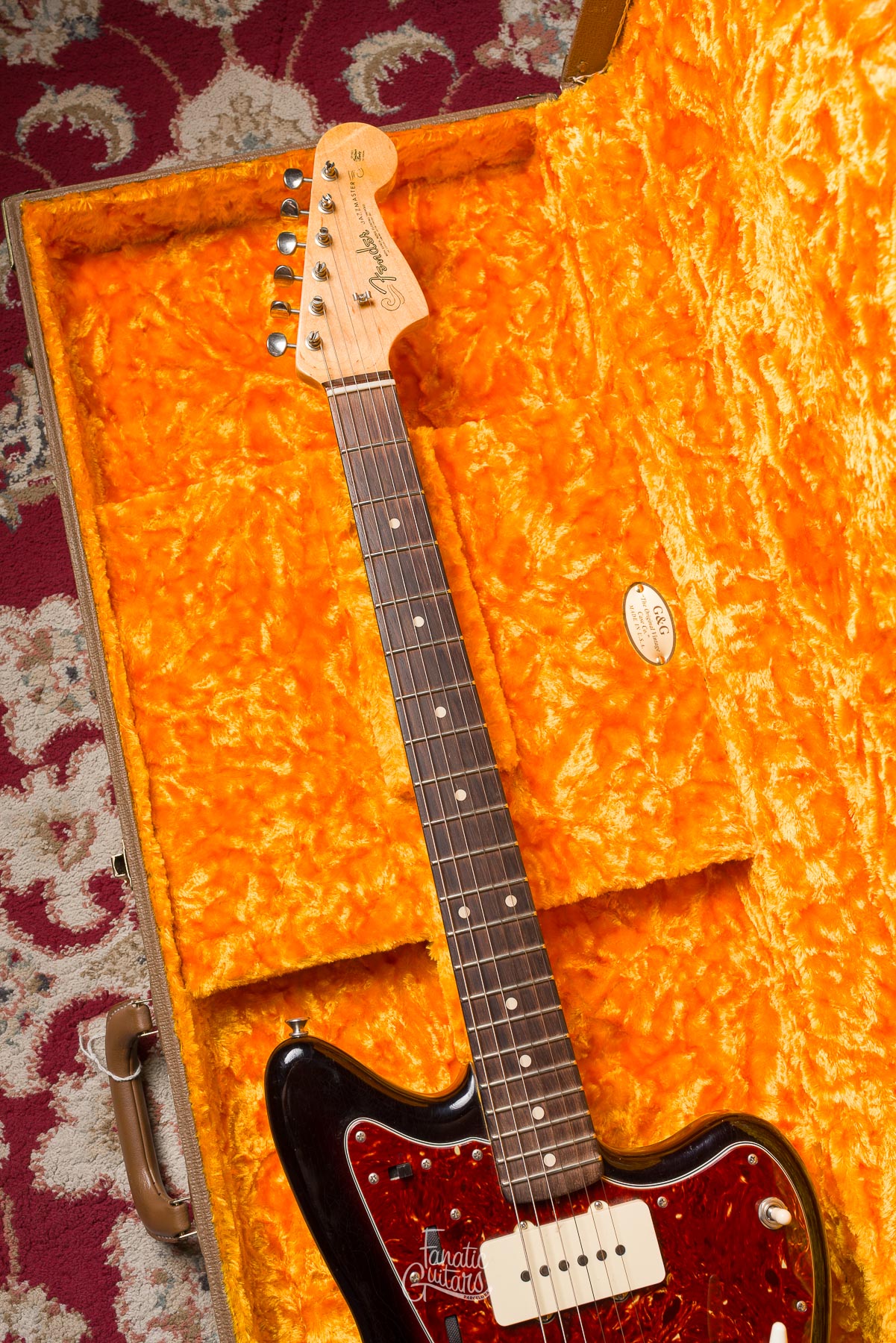 Fender Custom Shop Jazzmaster 62' LCC - 3-Tone Sunburst #R89079 Segunda Mano