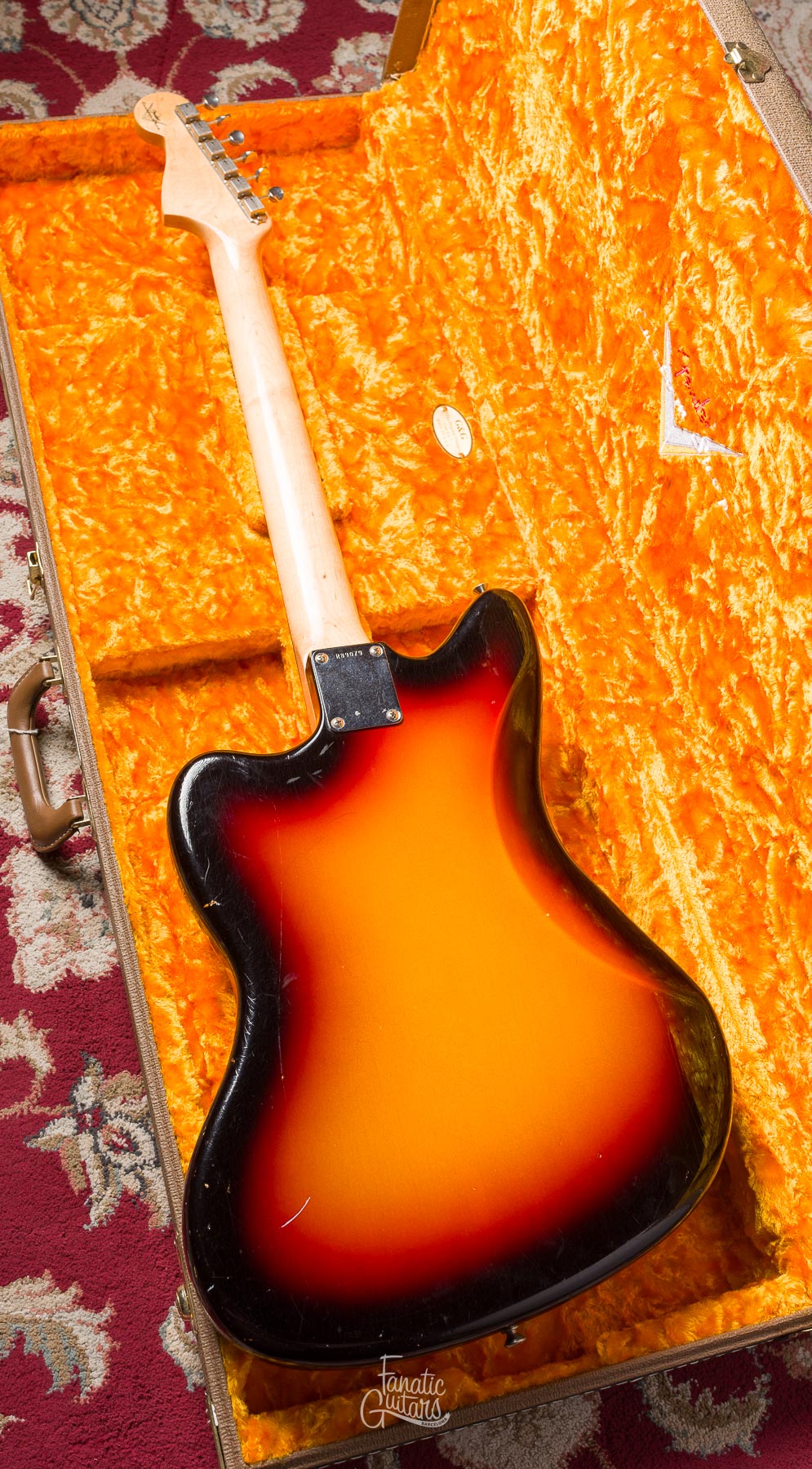 Fender Custom Shop Jazzmaster 62' LCC - 3-Tone Sunburst #R89079 Segunda Mano