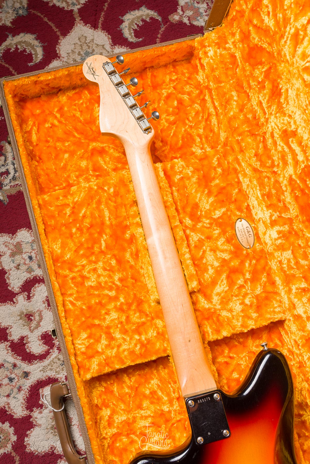 Fender Custom Shop Jazzmaster 62' LCC - 3-Tone Sunburst #R89079 Segunda Mano