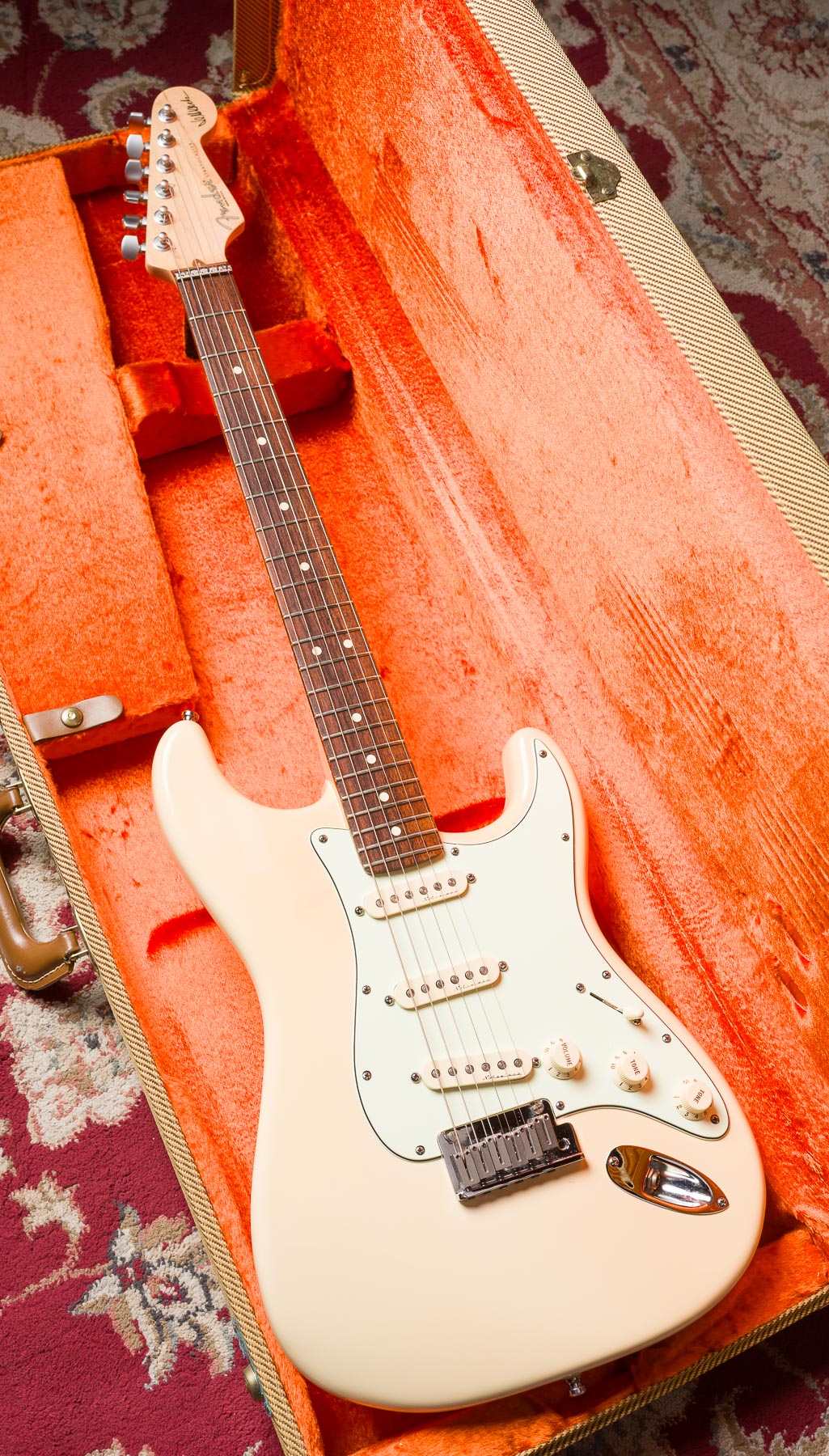 Fender Jeff Beck Stratocaster - Olympic White #SZ9383705 Segunda Mano