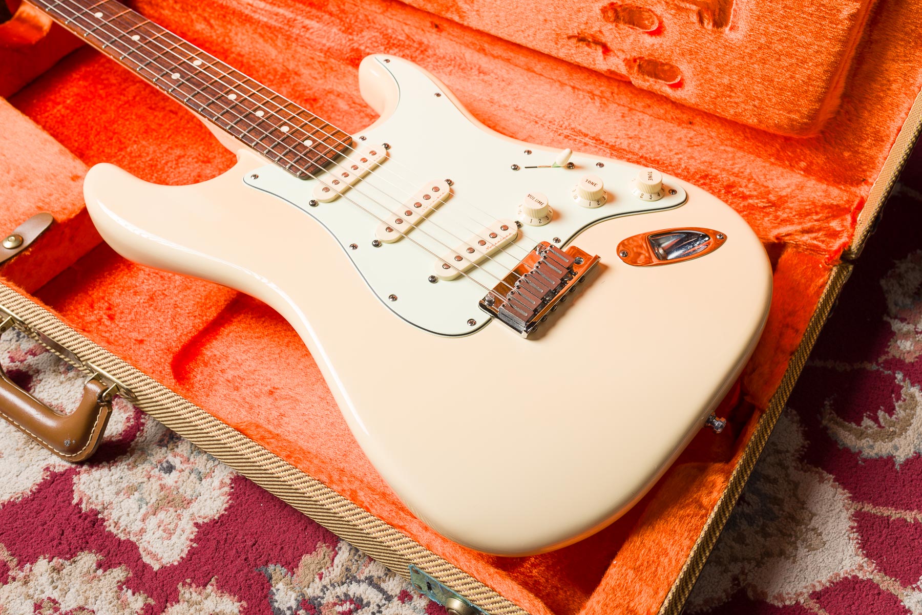 Fender Jeff Beck Stratocaster - Olympic White #SZ9383705 Segunda Mano