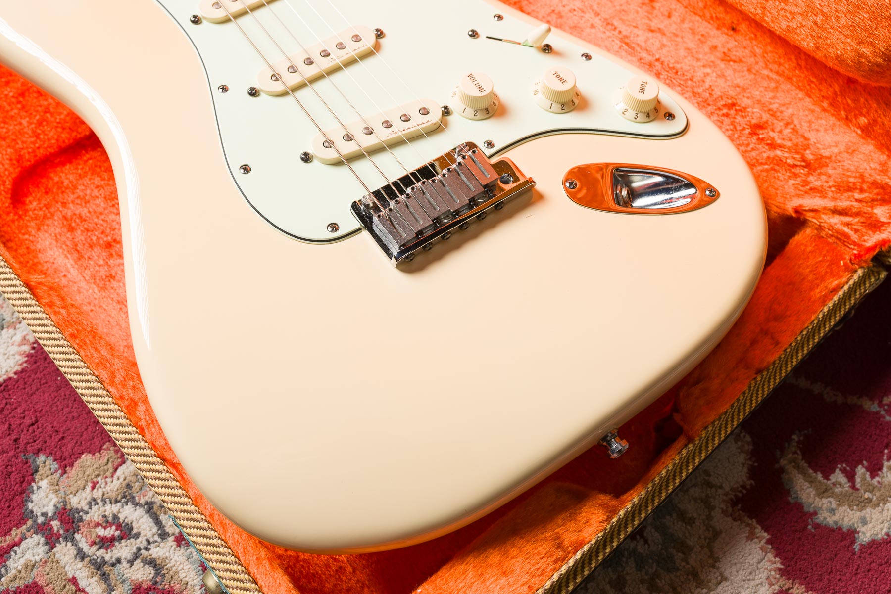 Fender Jeff Beck Stratocaster - Olympic White #SZ9383705 Segunda Mano