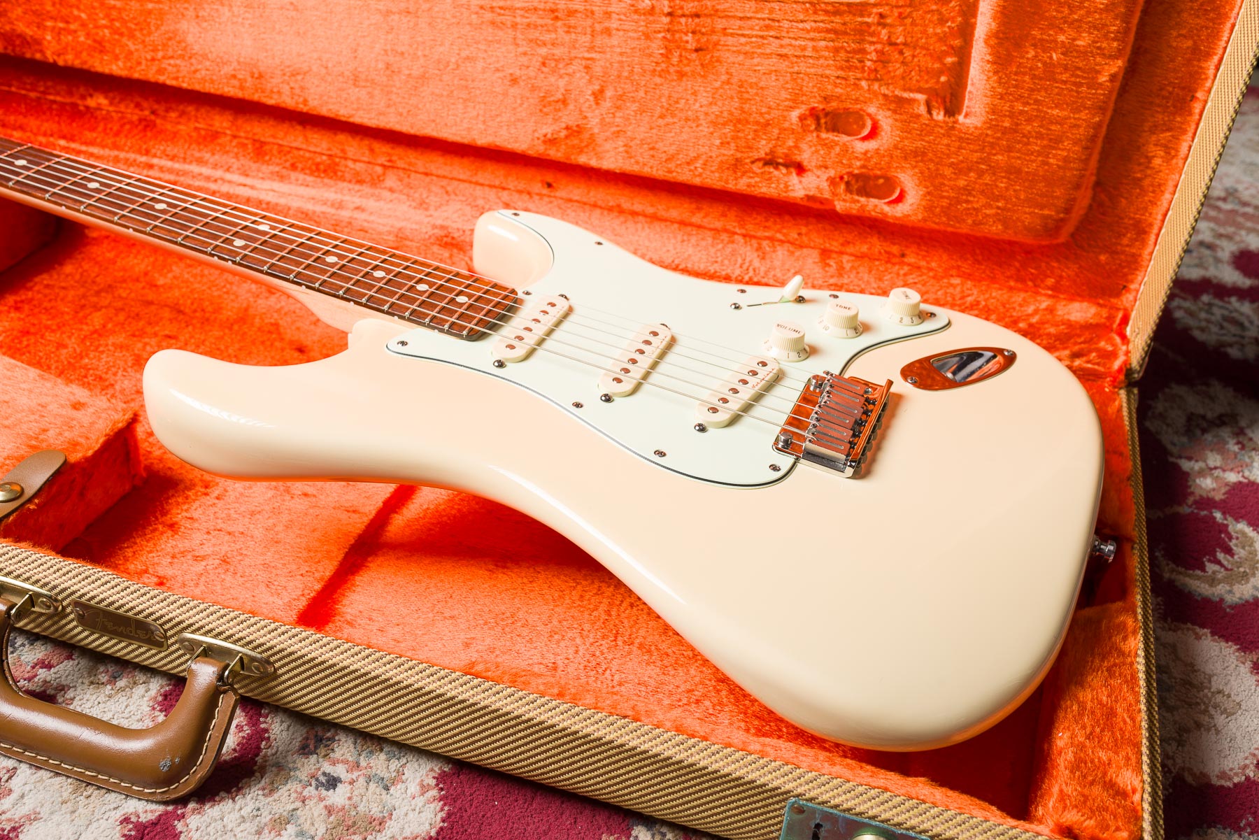 Fender Jeff Beck Stratocaster - Olympic White #SZ9383705 Segunda Mano