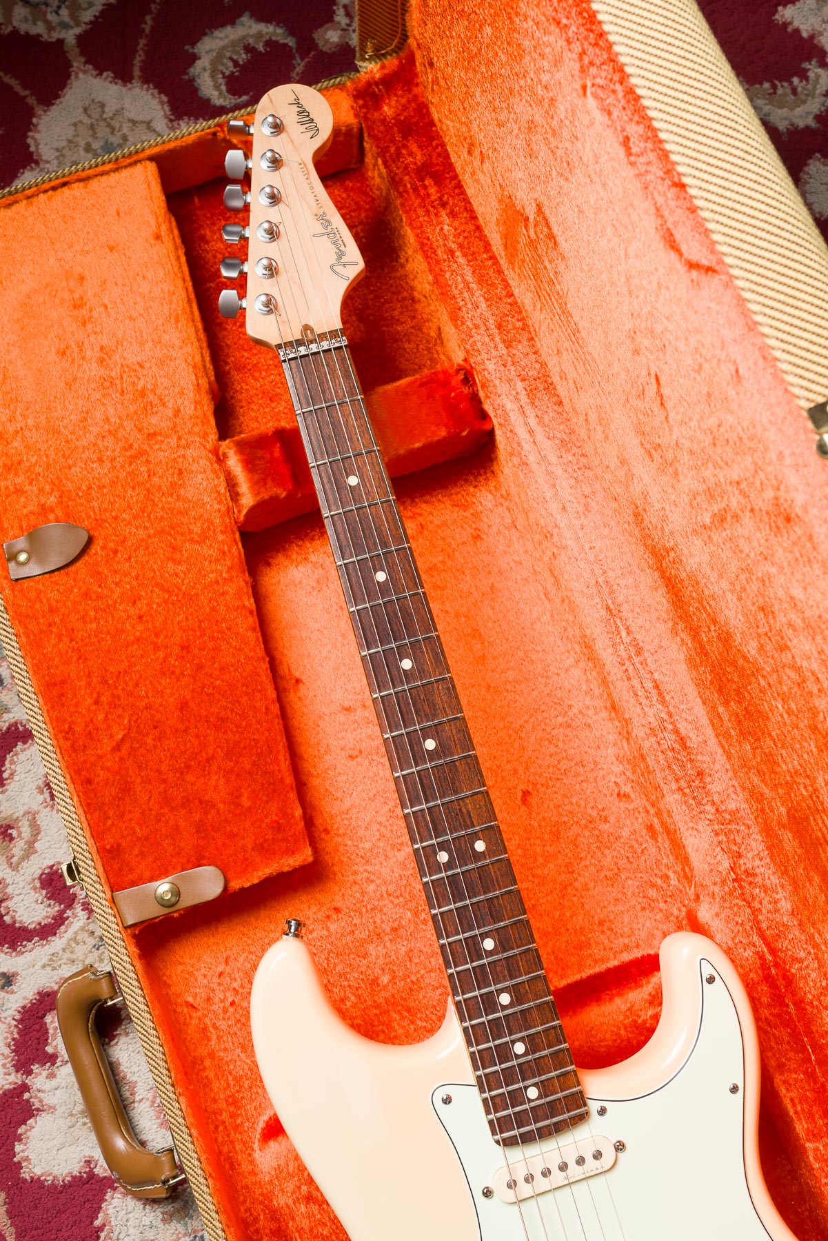 Fender Jeff Beck Stratocaster - Olympic White #SZ9383705 Segunda Mano