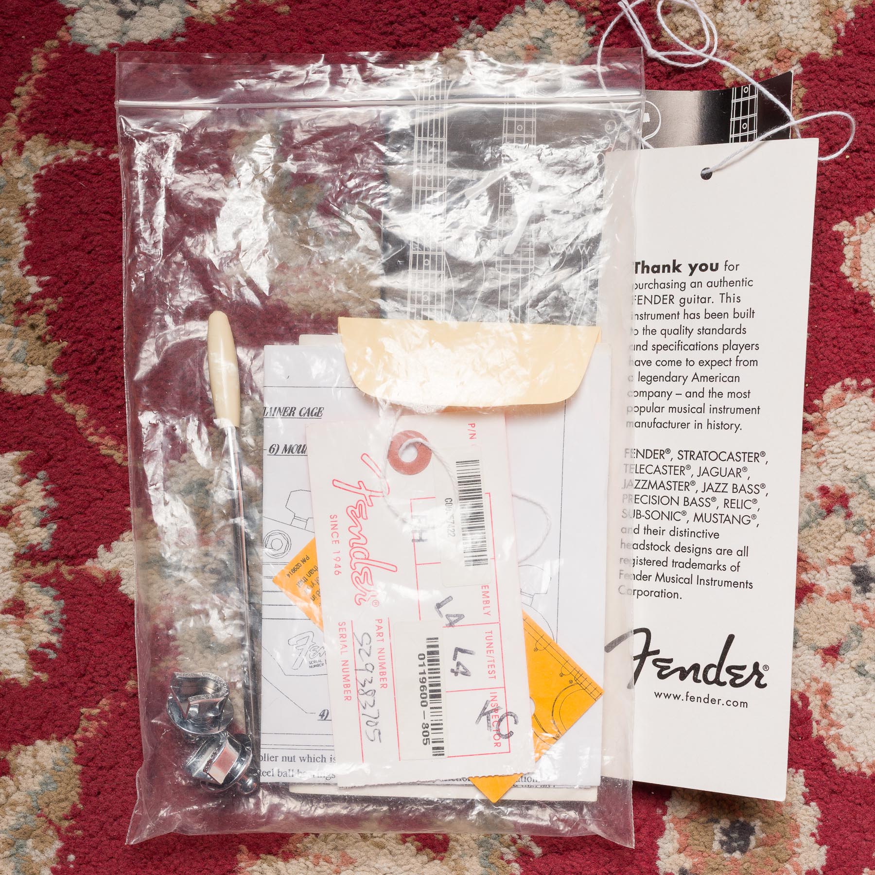 Fender Jeff Beck Stratocaster - Olympic White #SZ9383705 Segunda Mano