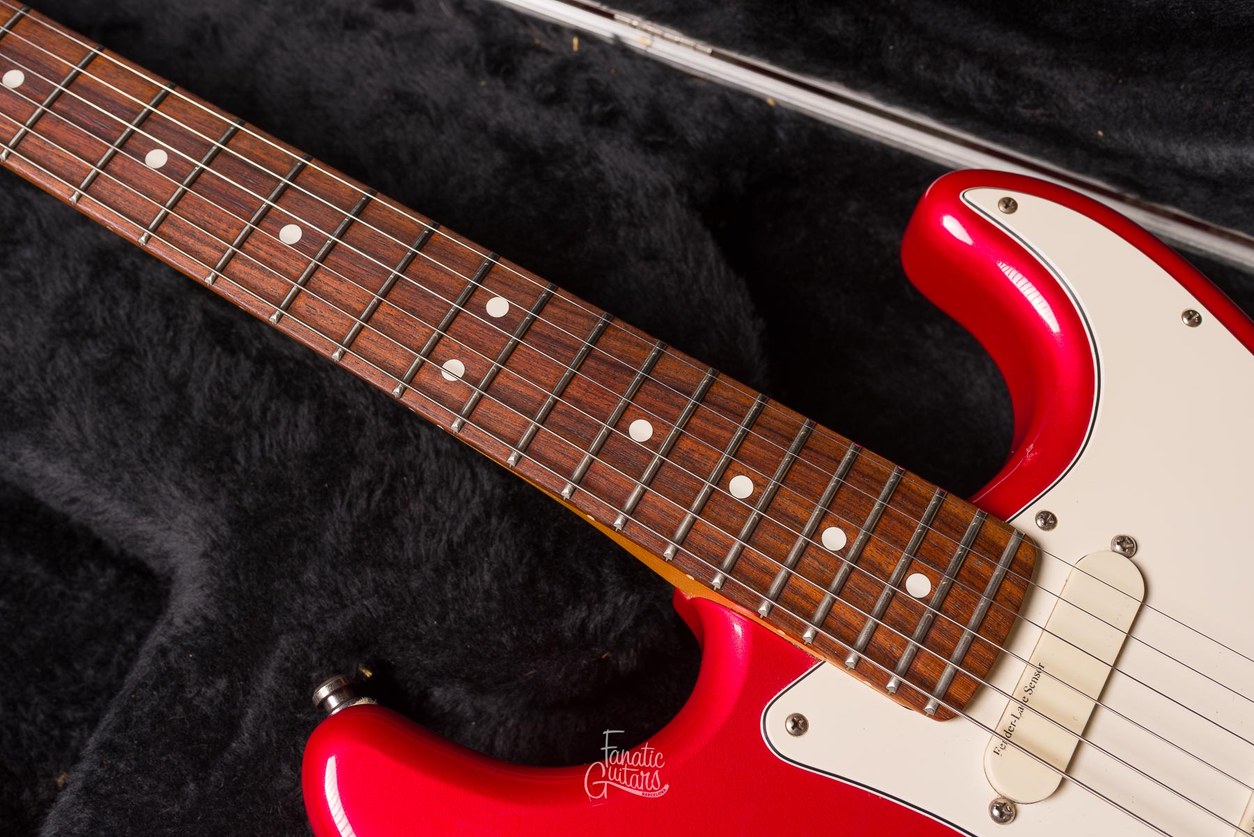 Fender Deluxe Stratocaster Plus 1991 - Red #N1010855 Segunda Mano
