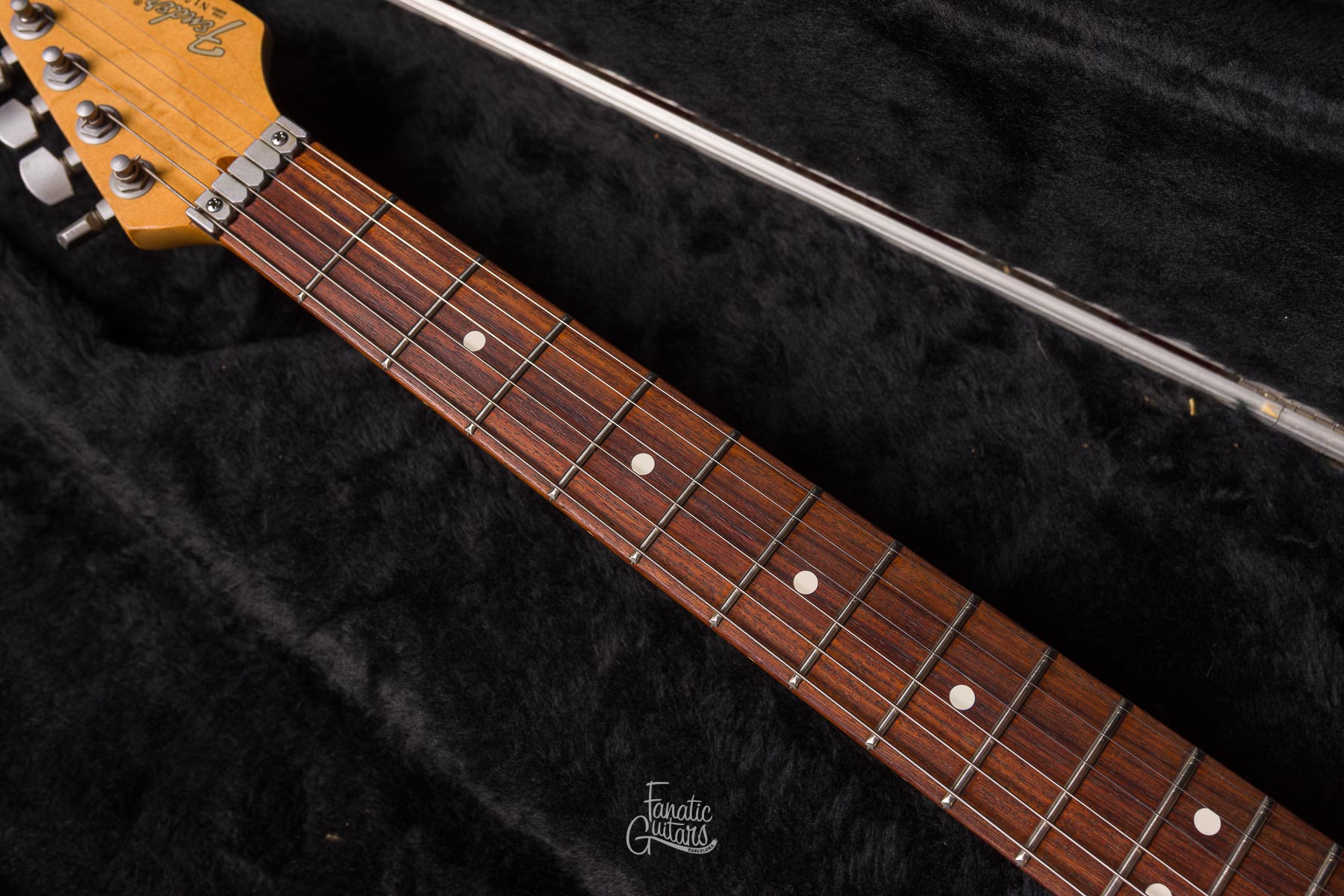 Fender Deluxe Stratocaster Plus 1991 - Red #N1010855 Segunda Mano
