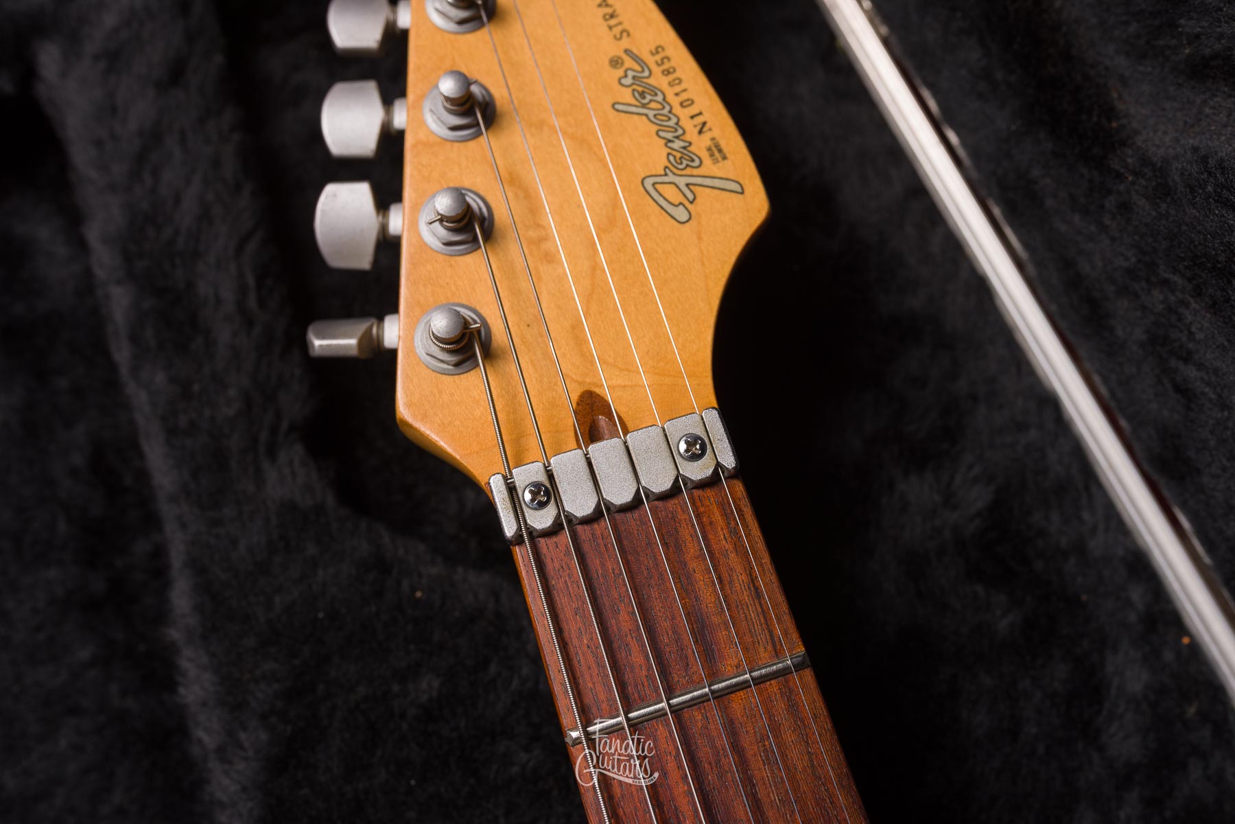 Fender Deluxe Stratocaster Plus 1991 - Red #N1010855 Segunda Mano