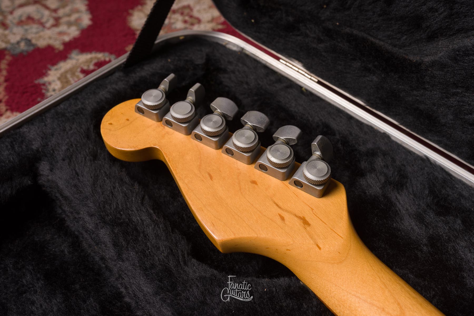 Fender Deluxe Stratocaster Plus 1991 - Red #N1010855 Segunda Mano