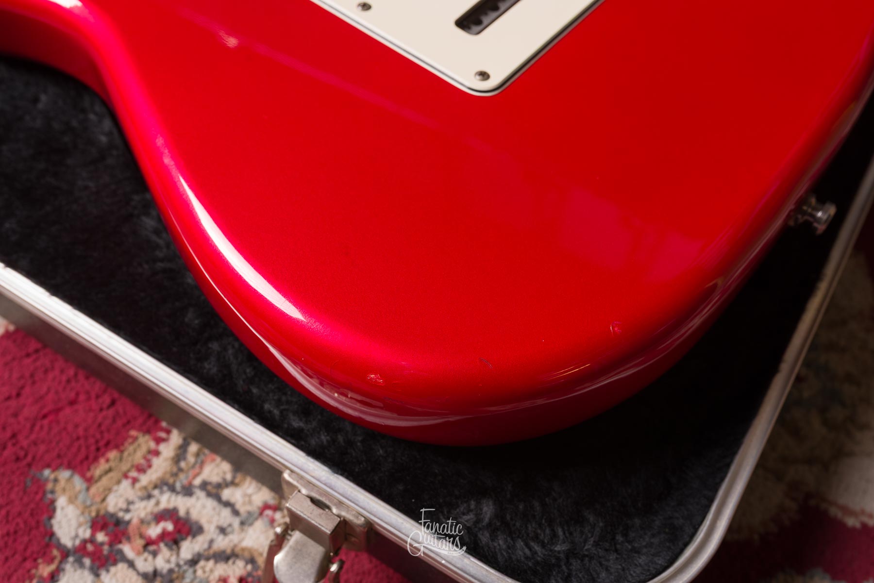 Fender Deluxe Stratocaster Plus 1991 - Red #N1010855 Segunda Mano