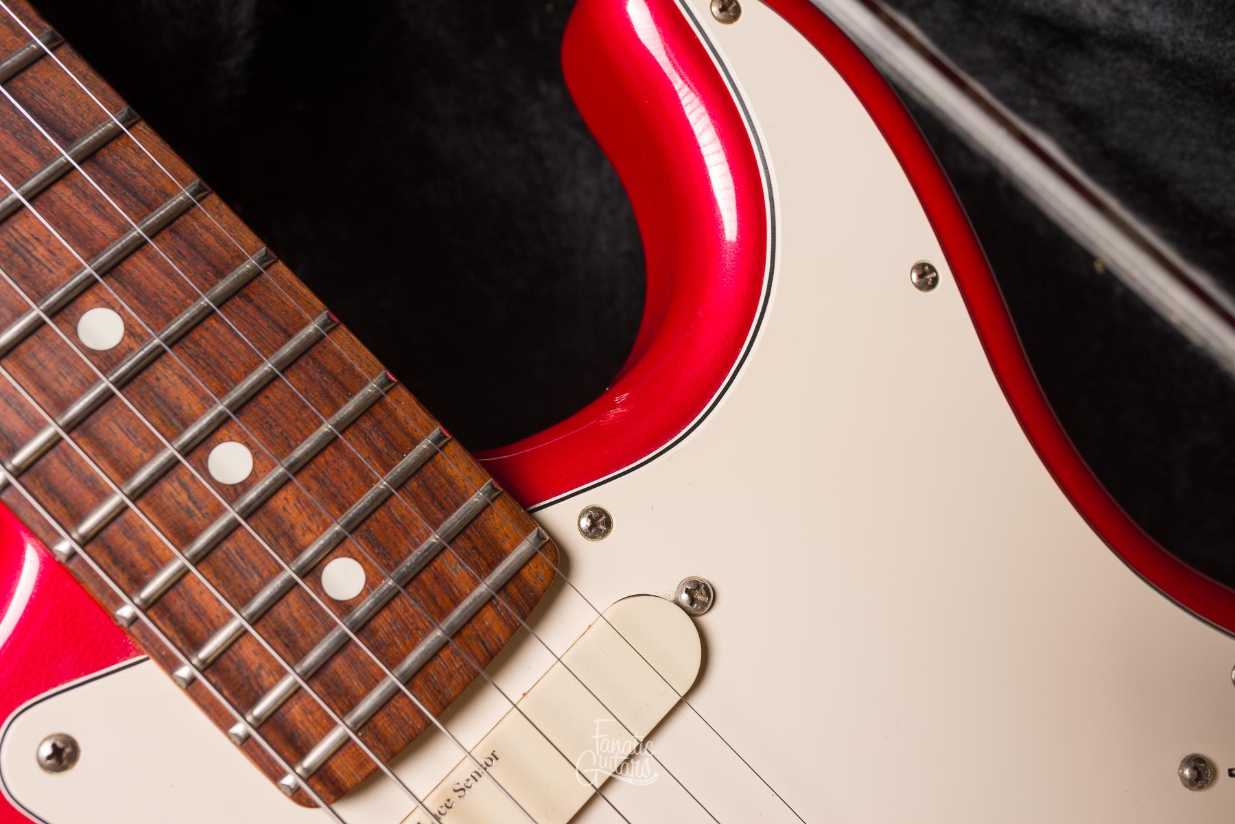 Fender Deluxe Stratocaster Plus 1991 - Red #N1010855 Segunda Mano