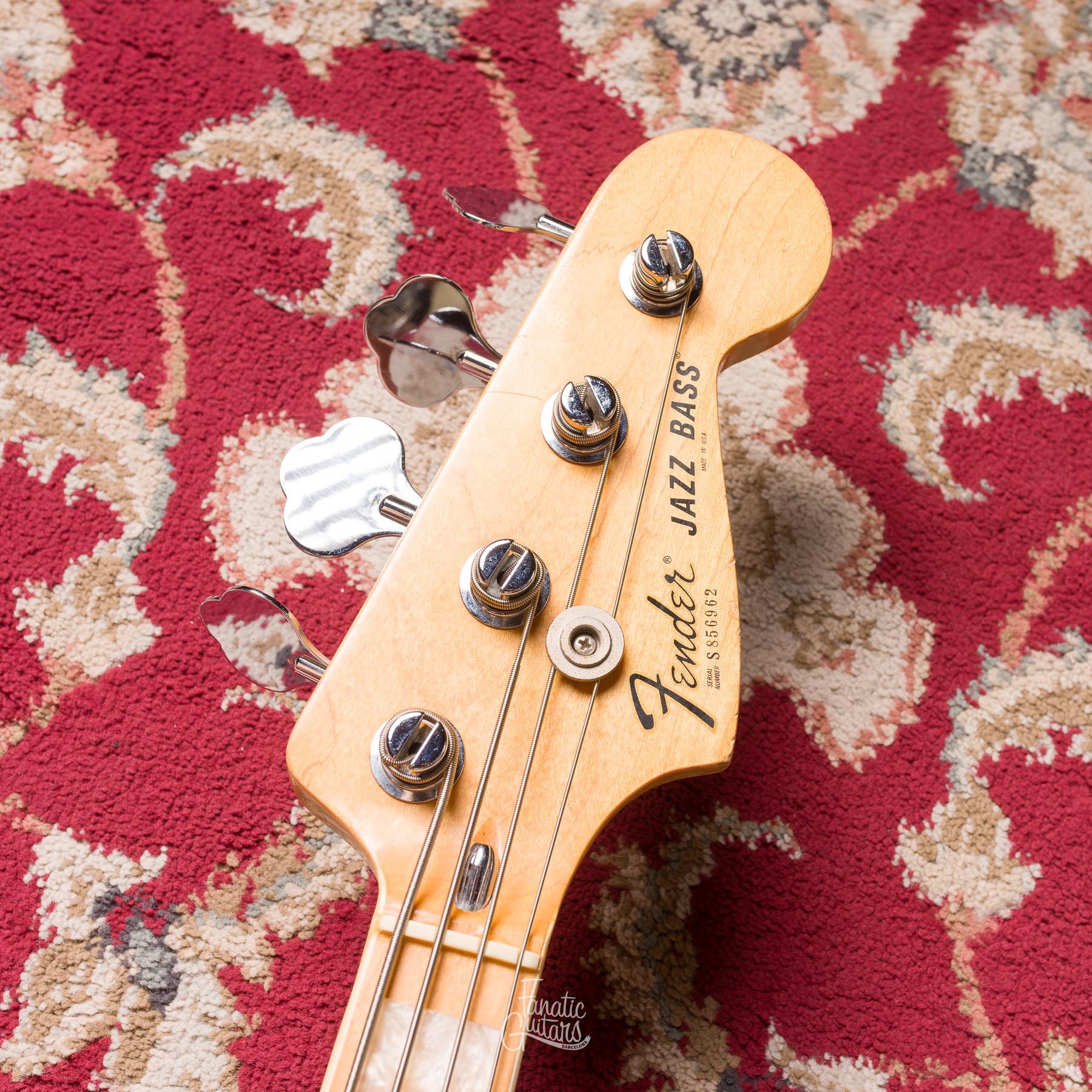 Fender Jazz Bass 1978 - Black #S856962 Second Hand