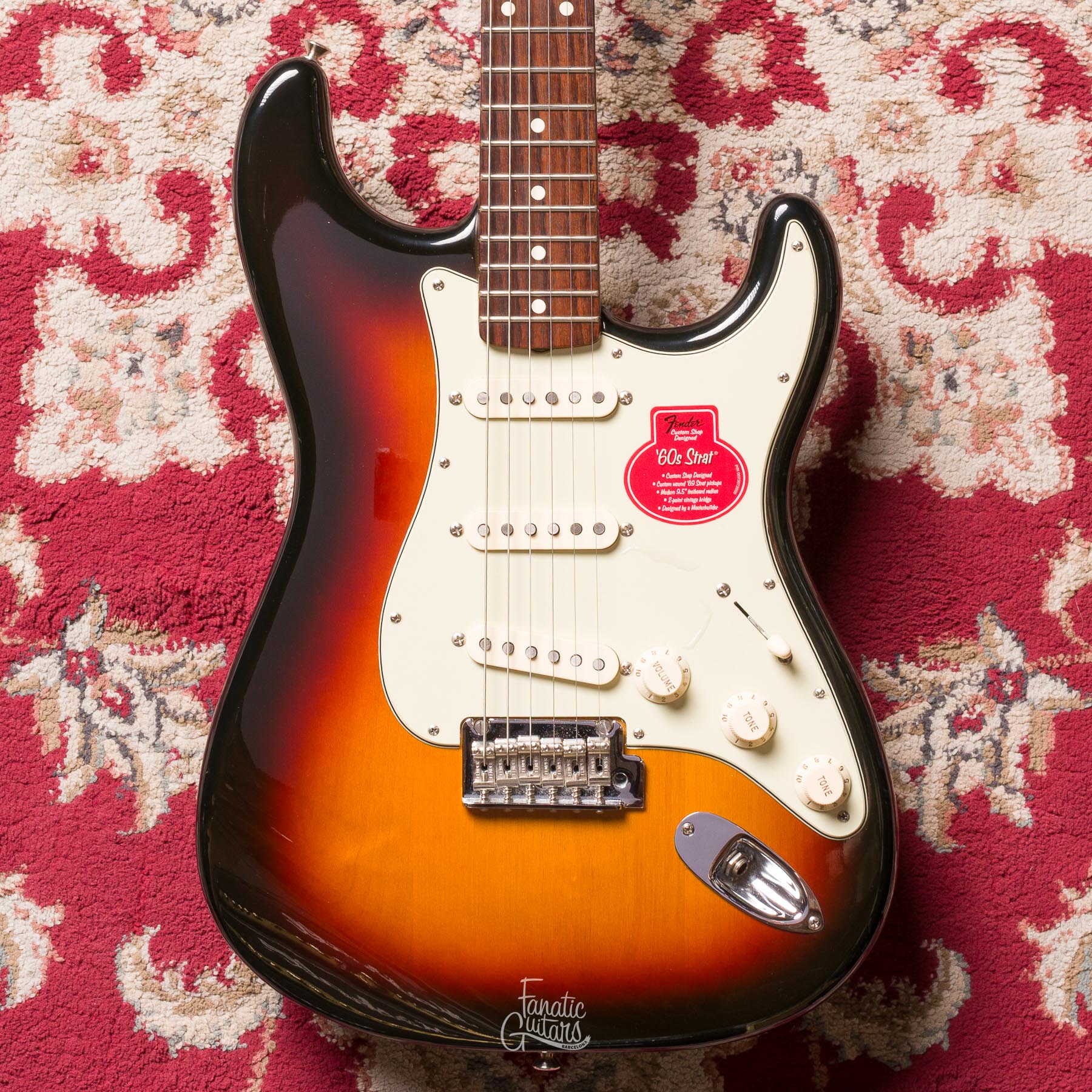 Fender Classic Player '60s Stratocaster - 3-Color Sunburst #MZ7017045 Second Hand