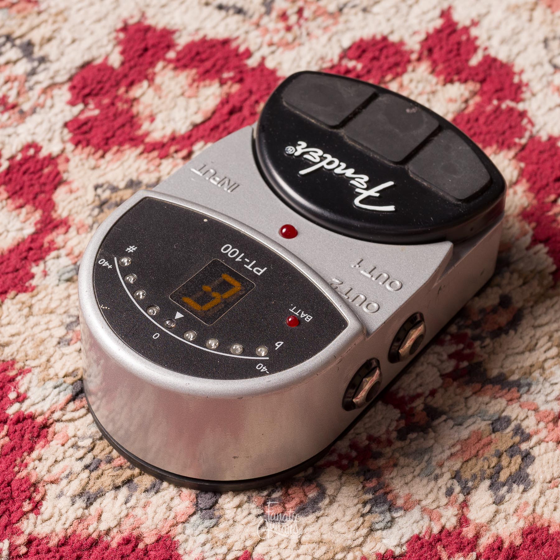 Fender PT-100 Pedal Tuner #034057 Second Hand