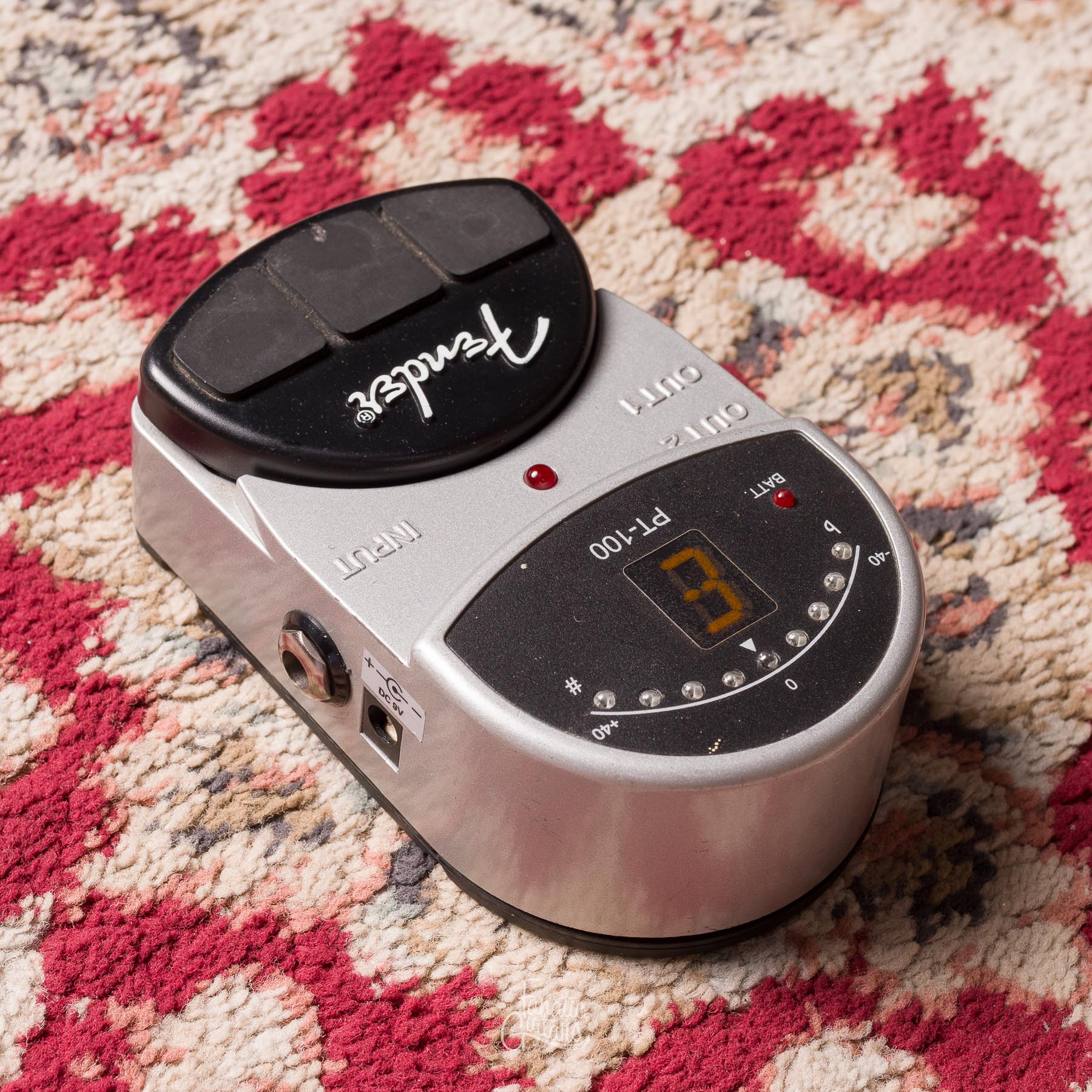 Fender PT-100 Pedal Tuner #034057 Second Hand